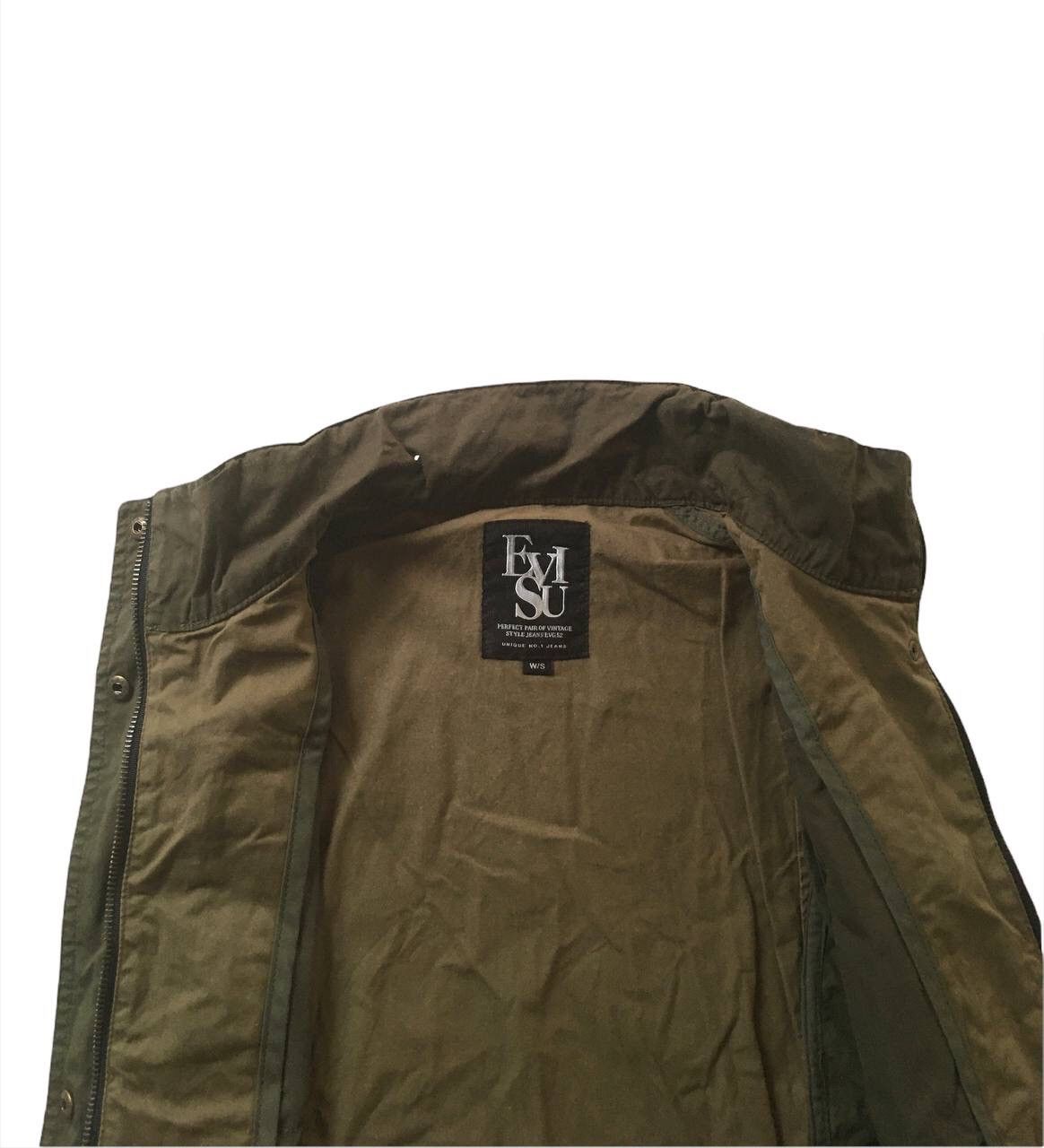 Japanese Brand Evisu Tactical Pocket Rare Vests Size US XS / EU 42 / 0 - 9 Thumbnail