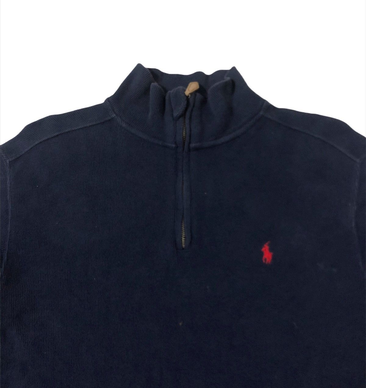 Polo Ralph Lauren × Ralph Lauren 🔥Polo By Ralph Lauren Zipper Neck Sweater Size US S / EU 44-46 / 1 - 4 Thumbnail