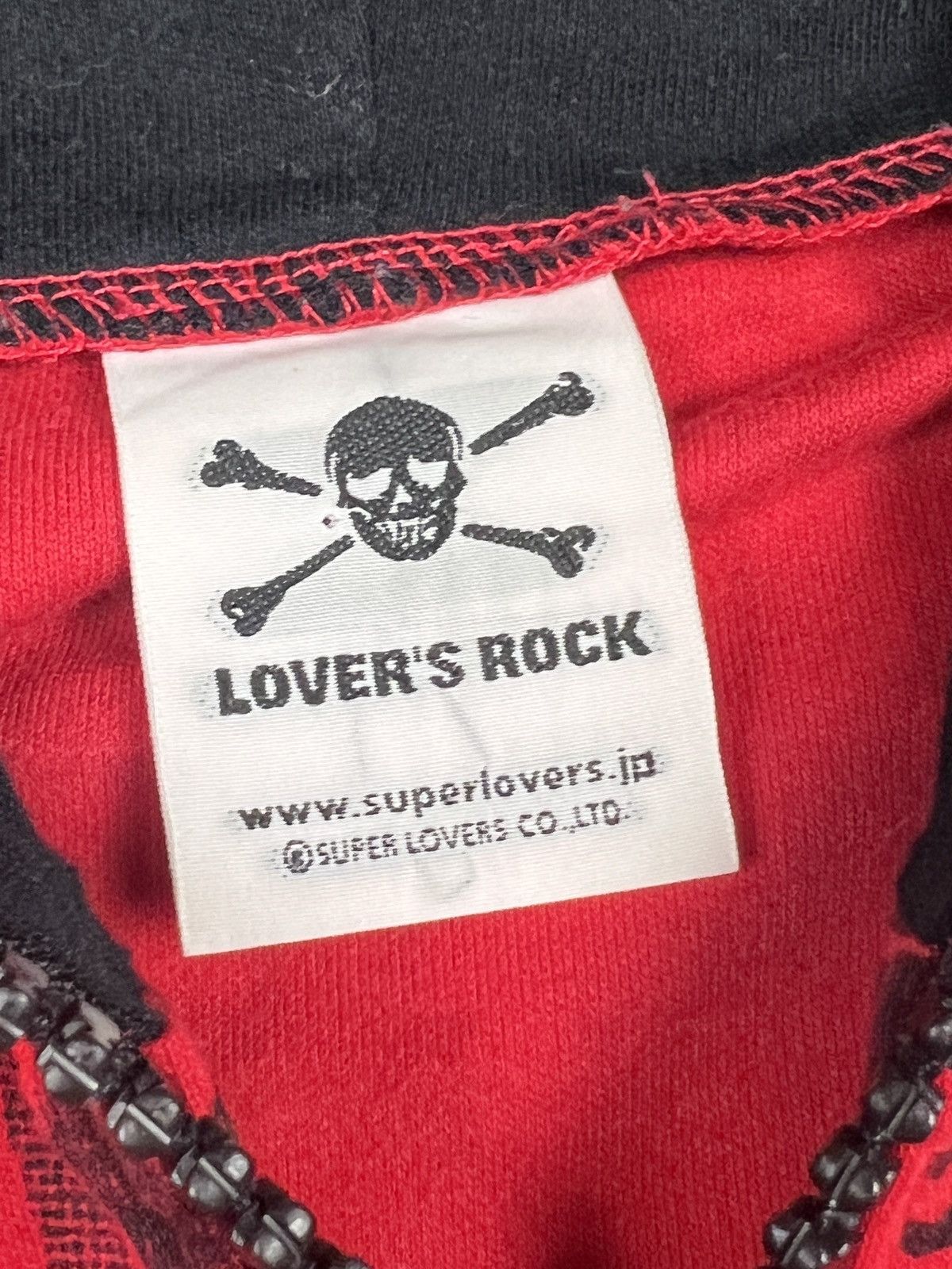 Japanese Brand Lovers Rock Full Print Anarchy Studded Zipper Hoodie Size US S / EU 44-46 / 1 - 13 Thumbnail