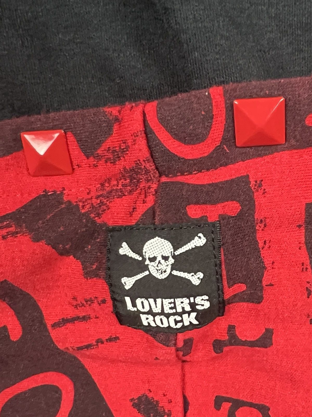 Japanese Brand Lovers Rock Full Print Anarchy Studded Zipper Hoodie Size US S / EU 44-46 / 1 - 14 Thumbnail
