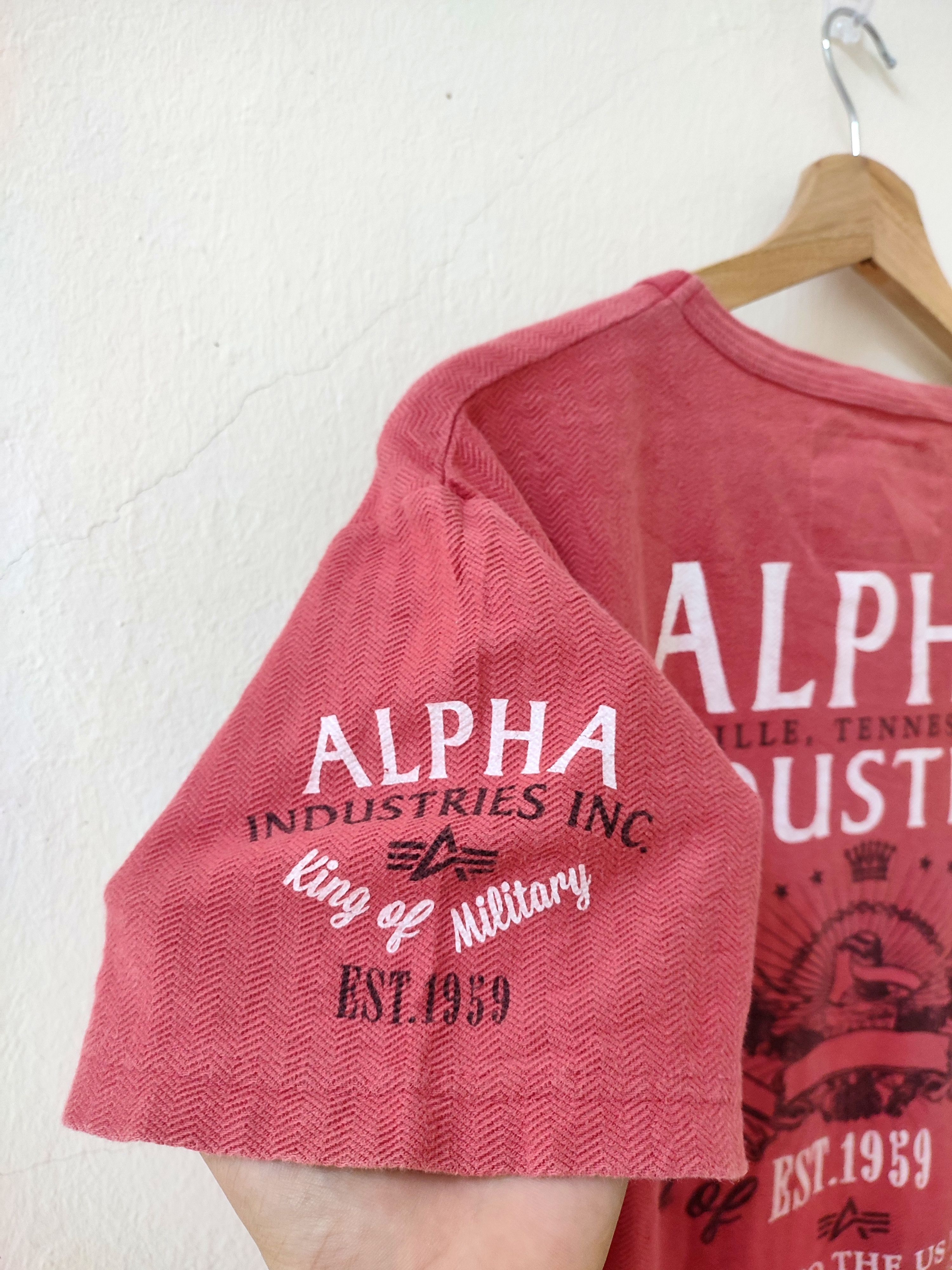 Alpha Industries Crazy Design Alpha Industries Tees Size US M / EU 48-50 / 2 - 5 Thumbnail