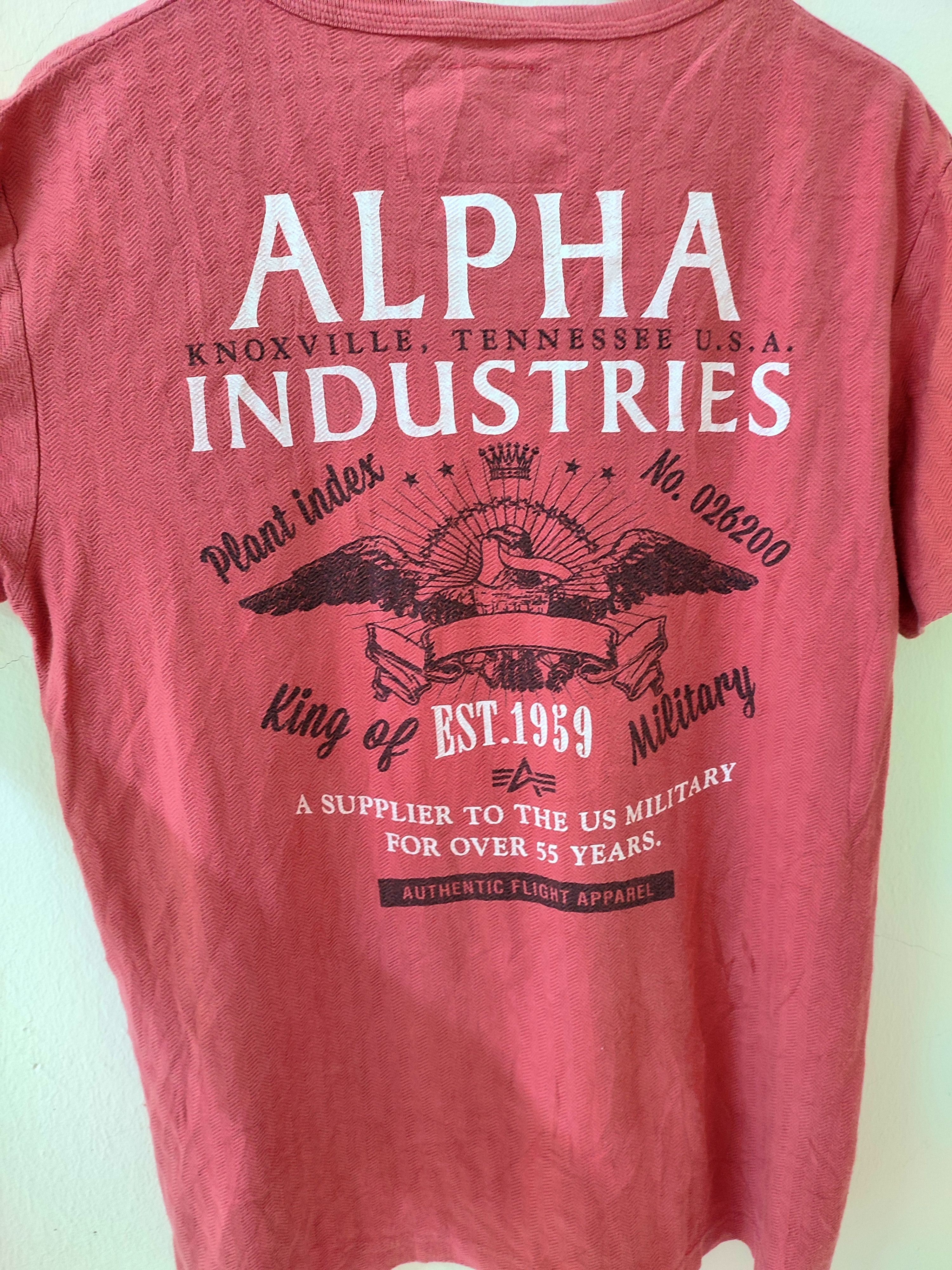 Alpha Industries Crazy Design Alpha Industries Tees Size US M / EU 48-50 / 2 - 6 Thumbnail