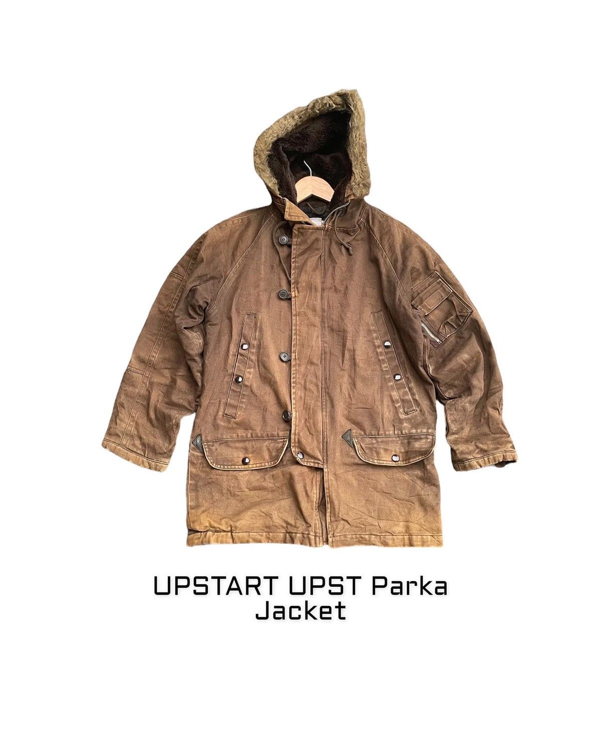 Japanese Brand UPSTART Parka Jacket Size US M / EU 48-50 / 2 - 1 Thumbnail