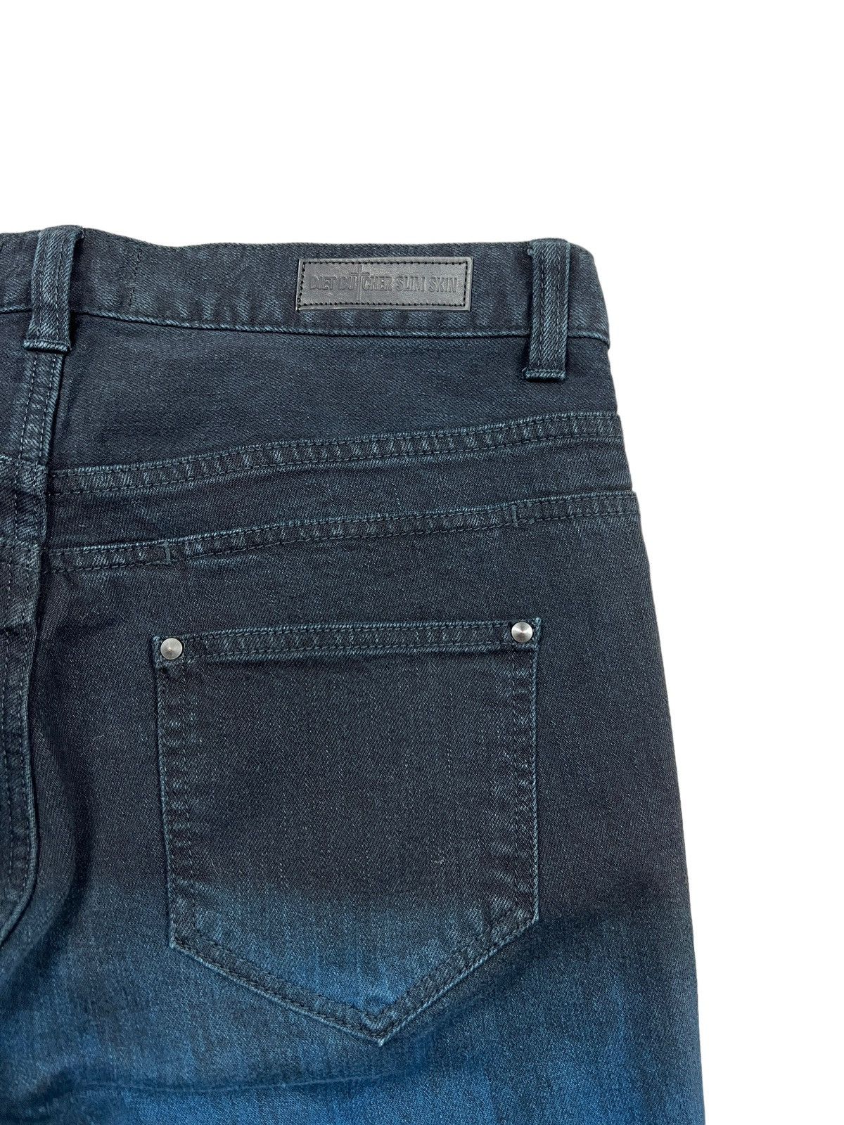 Diet Butcher Slim Skin Diet Butcher Slim Skin AW13 ‘Rapture” Two Tone Jeans Size US 35 - 8 Thumbnail
