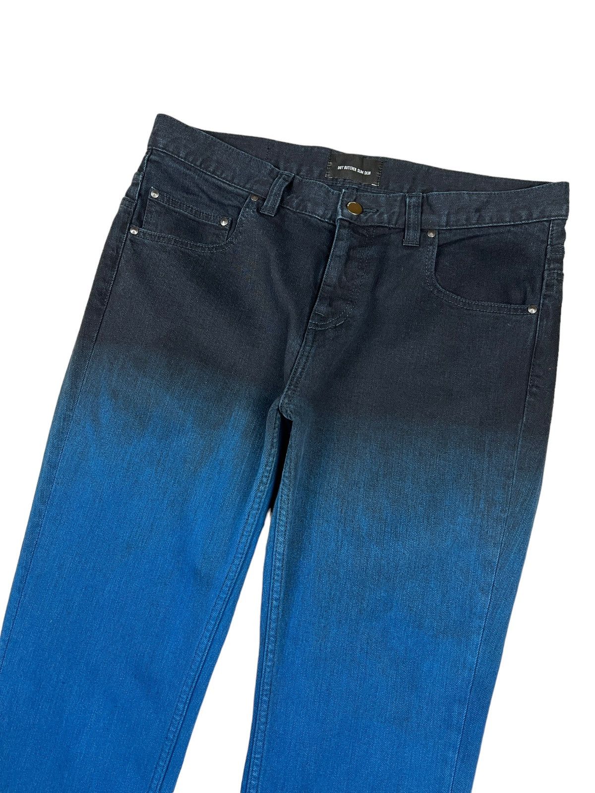 Diet Butcher Slim Skin Diet Butcher Slim Skin AW13 ‘Rapture” Two Tone Jeans Size US 35 - 4 Thumbnail