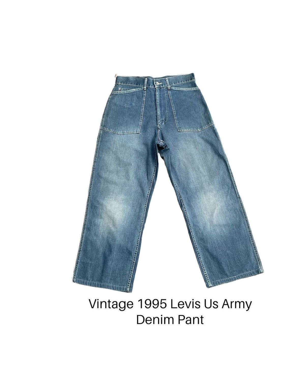 Levi's × Streetwear × Vintage Vintage 1995 Levis Us Army Denim Pant ...