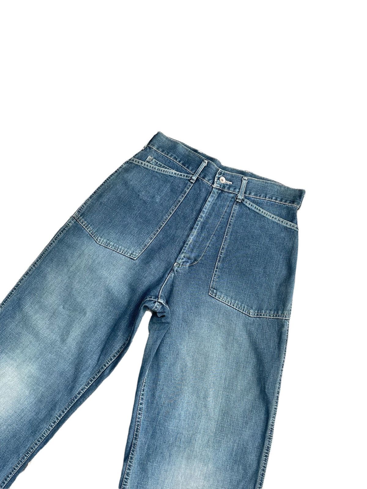 Levi's Vintage 1995 Levis Us Army Denim Pant Size US 33 - 3 Thumbnail