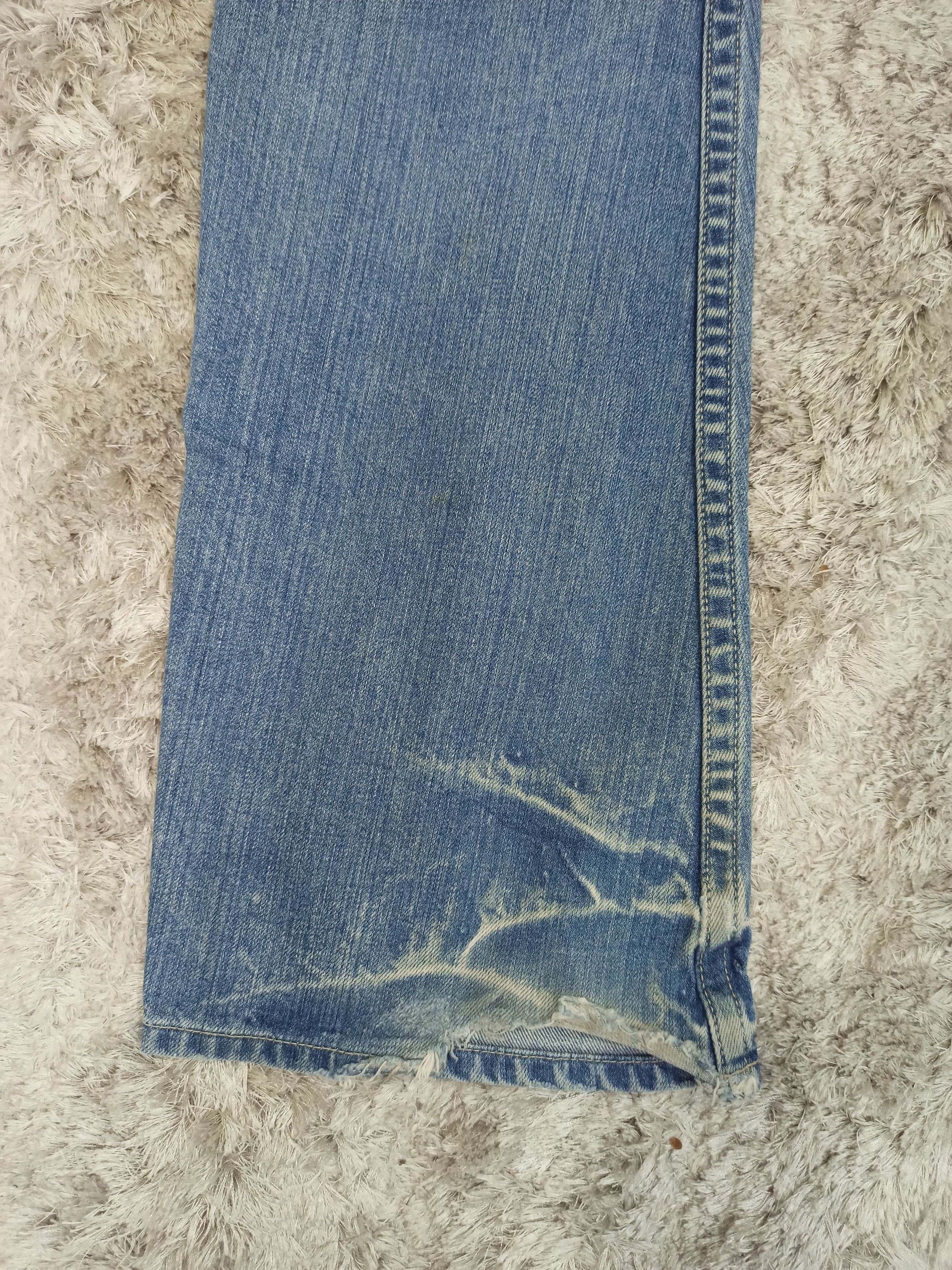 Vintage Rattle Trap Distressed Mudwash Flare Jeans