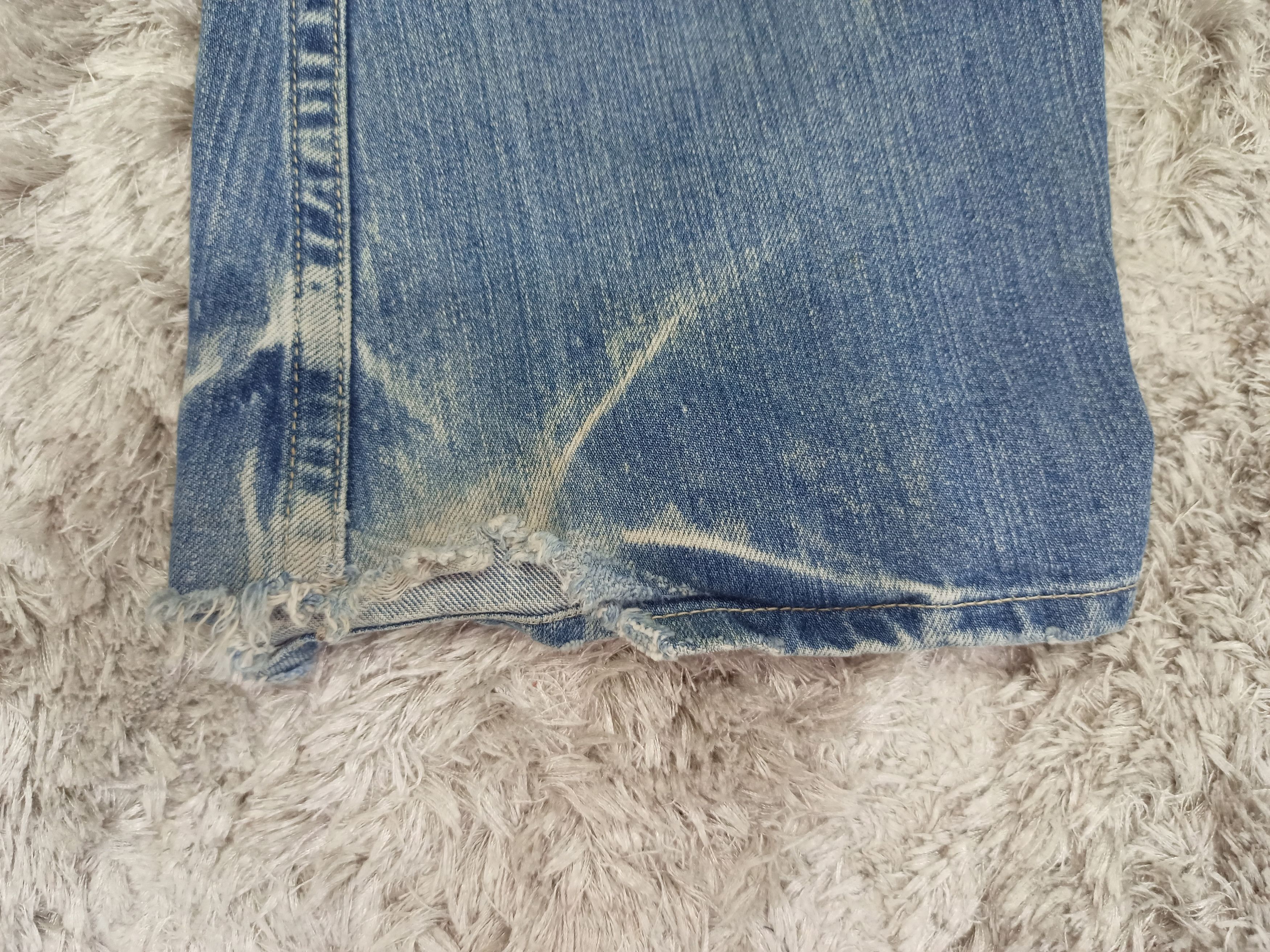 Vintage Rattle Trap Distressed Mudwash Flare Jeans