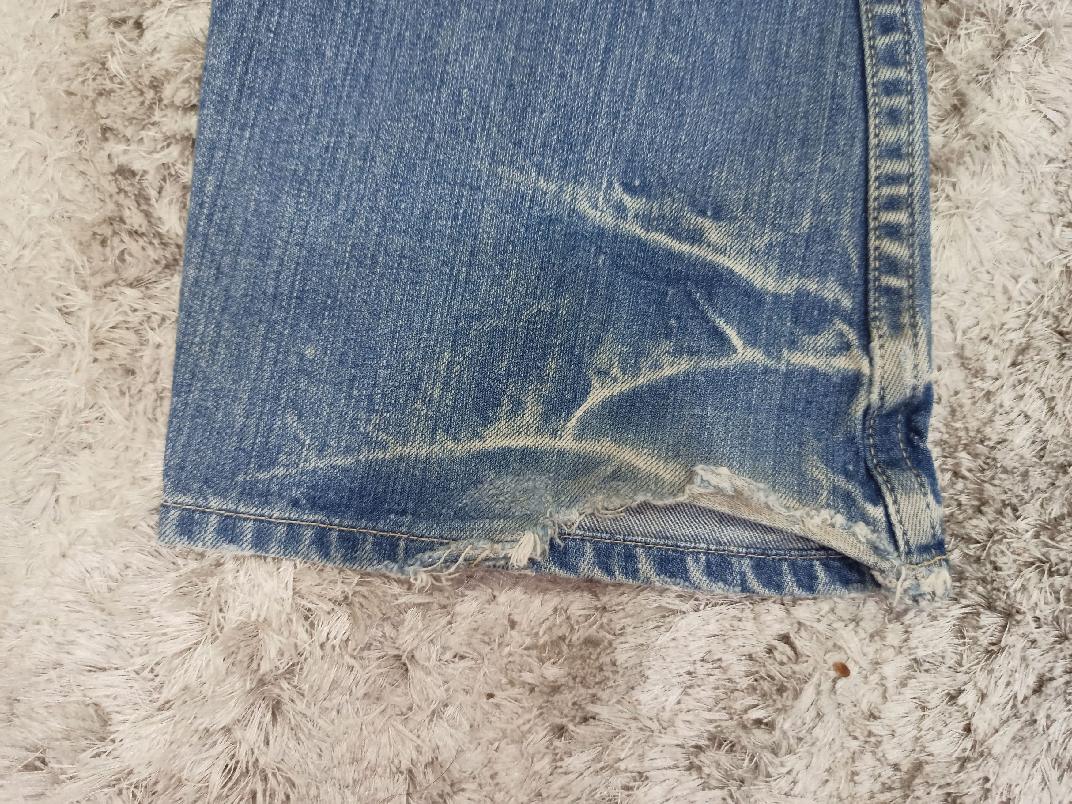 Vintage Rattle Trap Distressed Mudwash Flare Jeans