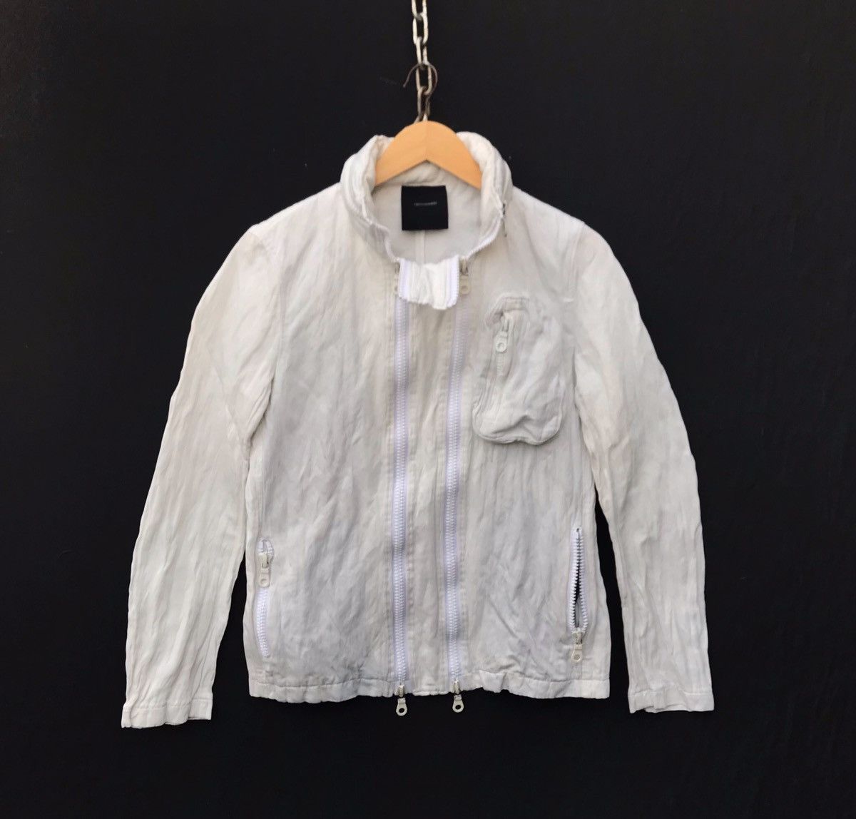 RIPVANWINKLE Rip Van Winkle Japan Double Zipper Jacket-REFER MEASUREMENTS Size US S / EU 44-46 / 1 - 2 Thumbnail