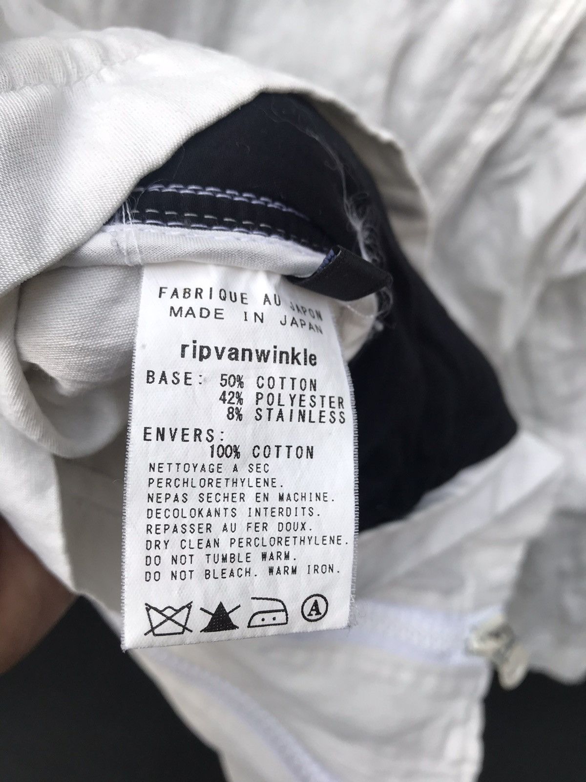 RIPVANWINKLE Rip Van Winkle Japan Double Zipper Jacket-REFER MEASUREMENTS Size US S / EU 44-46 / 1 - 10 Thumbnail