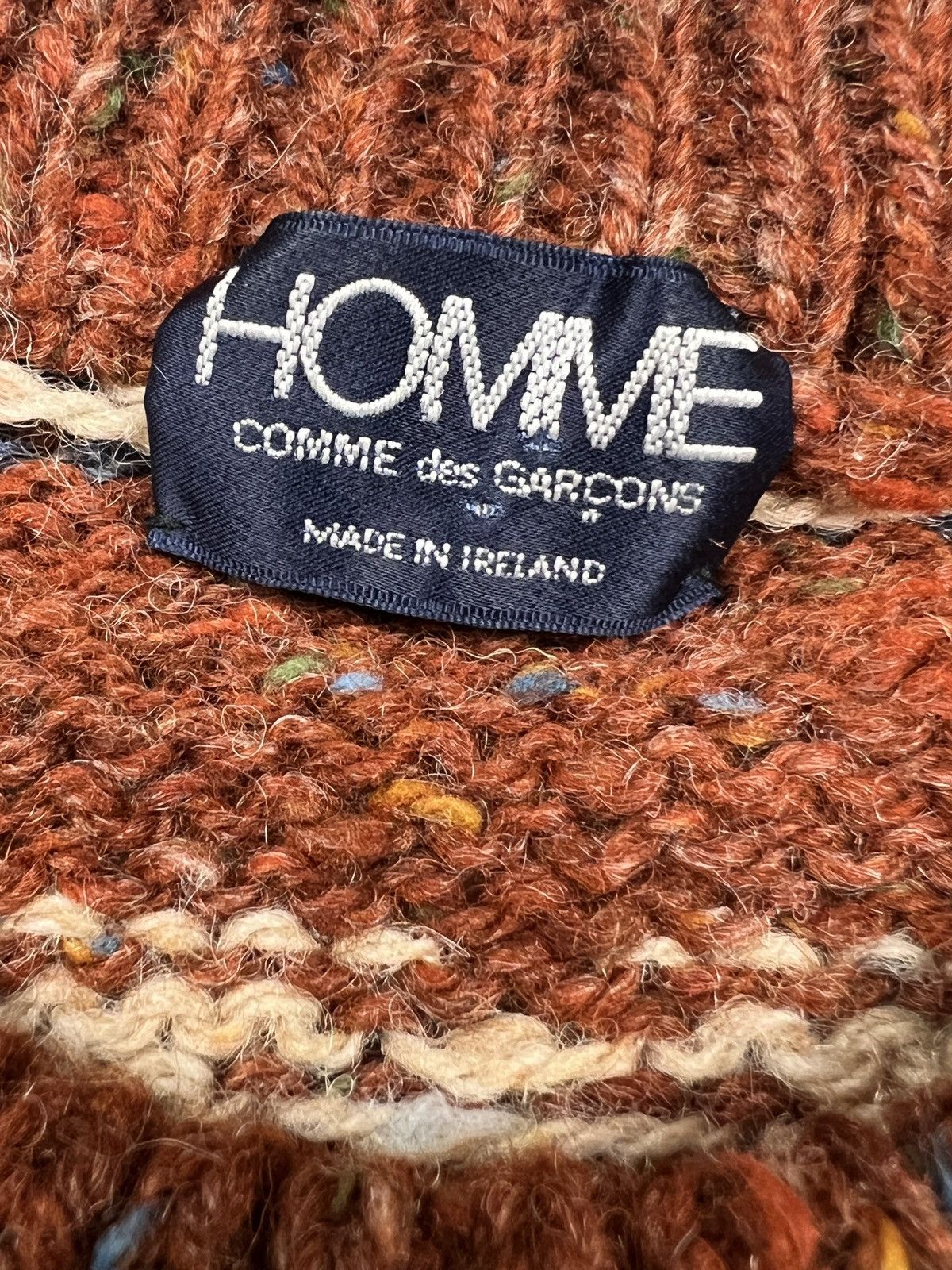 Archive 80s Homme Comme Des Garçons Knit Sweater
