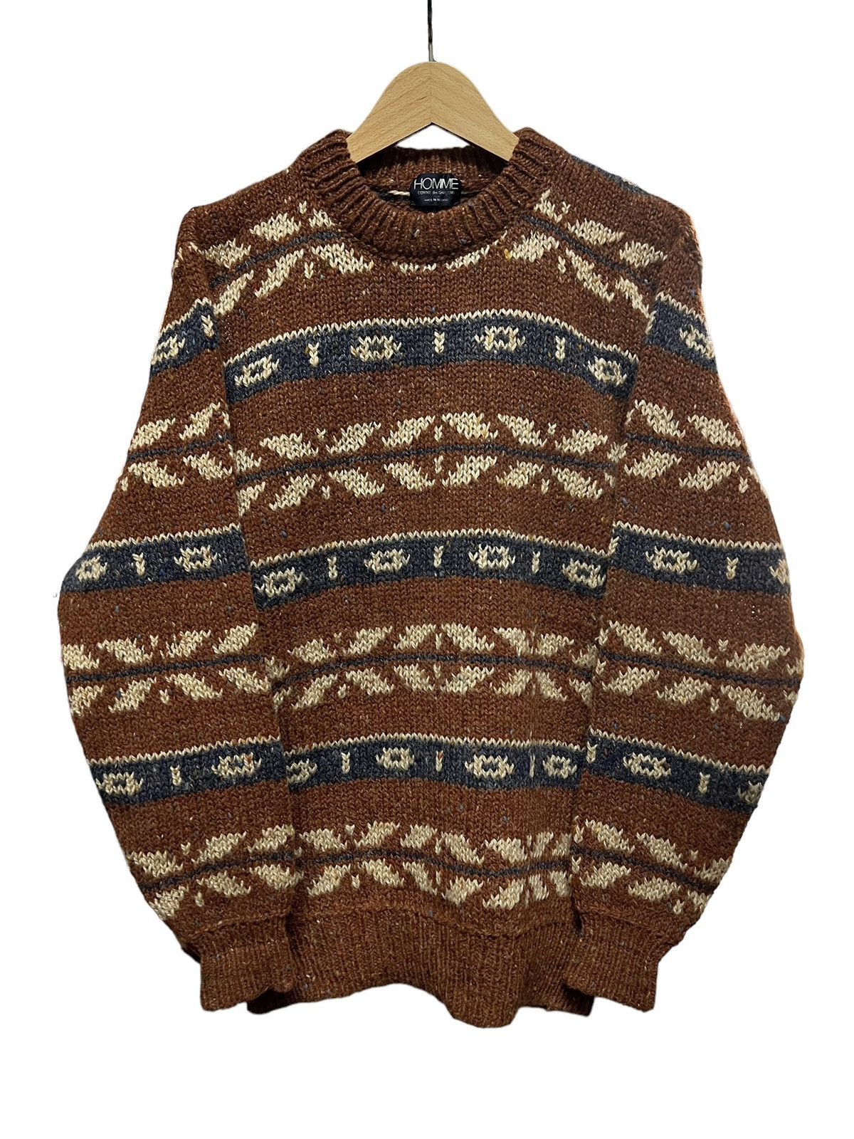 80s comme des garçons homme knit 80s 