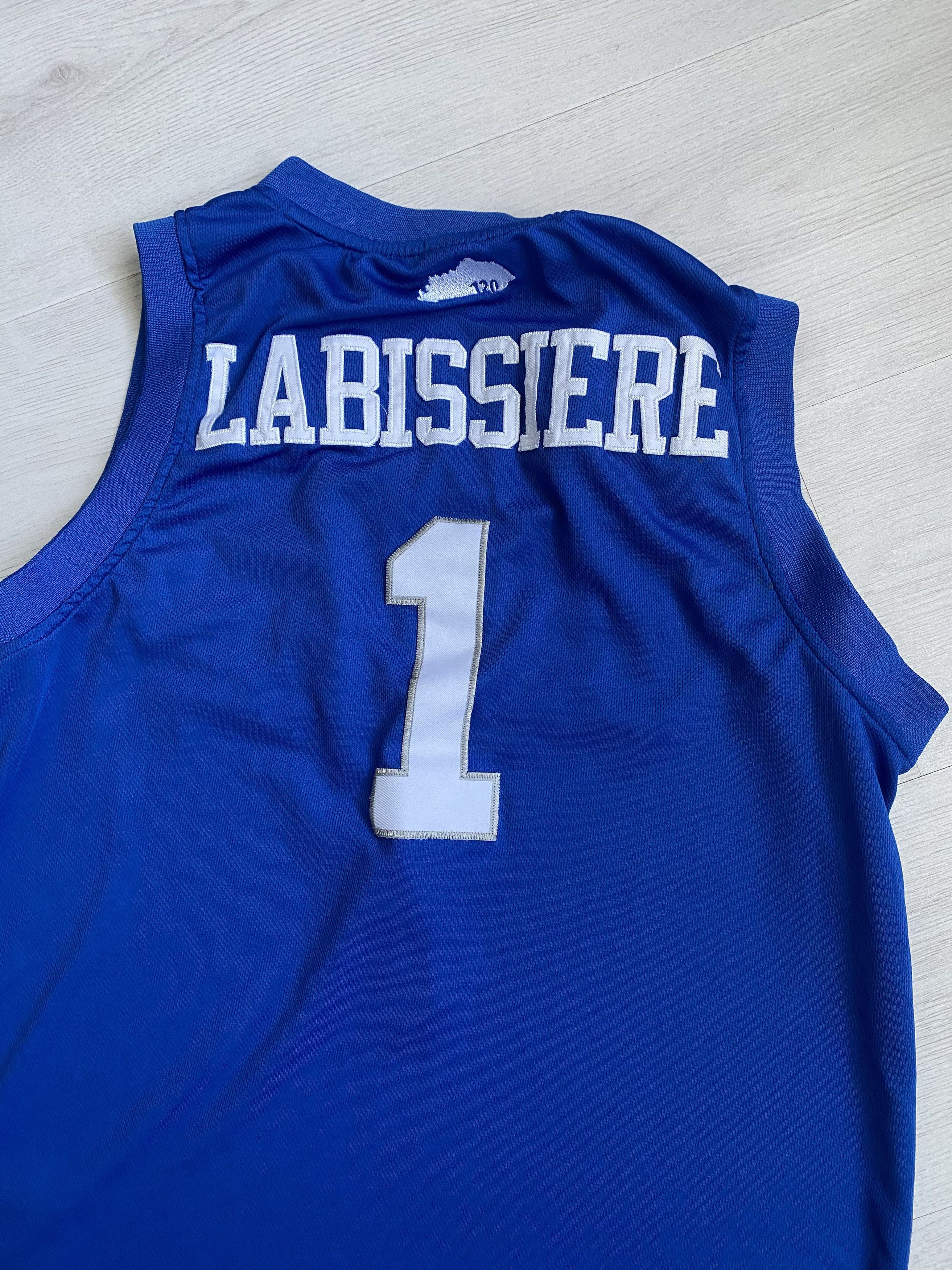 Kentucky Nike Elite Basketball Jersey #1 Skal Labissiere, image size:2625x3500