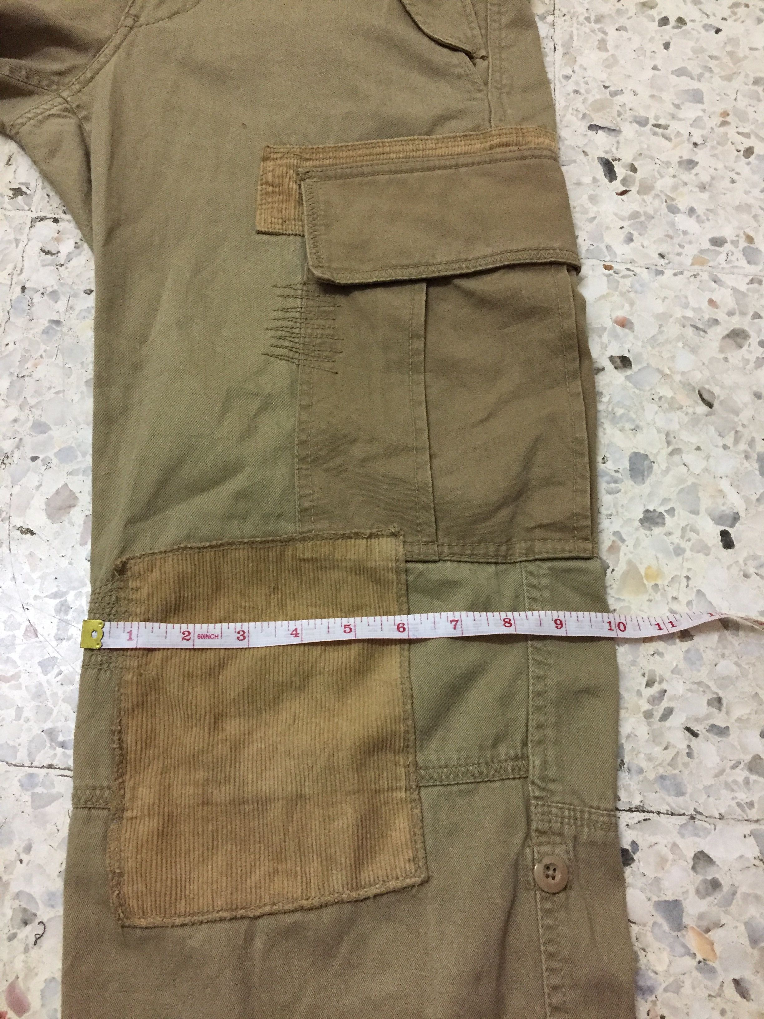 Vintage Japanese brand Rush Hour cargo patch work Size US 31 - 12 Thumbnail