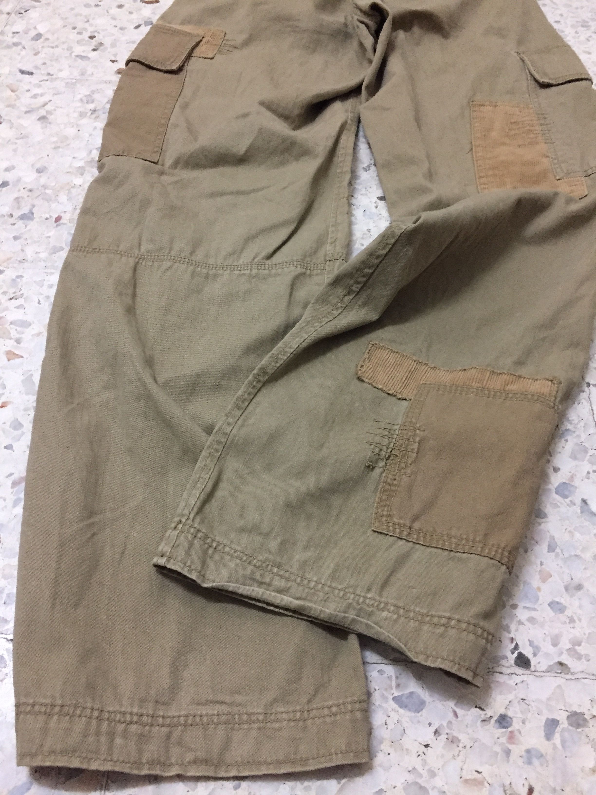 Vintage Japanese brand Rush Hour cargo patch work Size US 31 - 8 Thumbnail