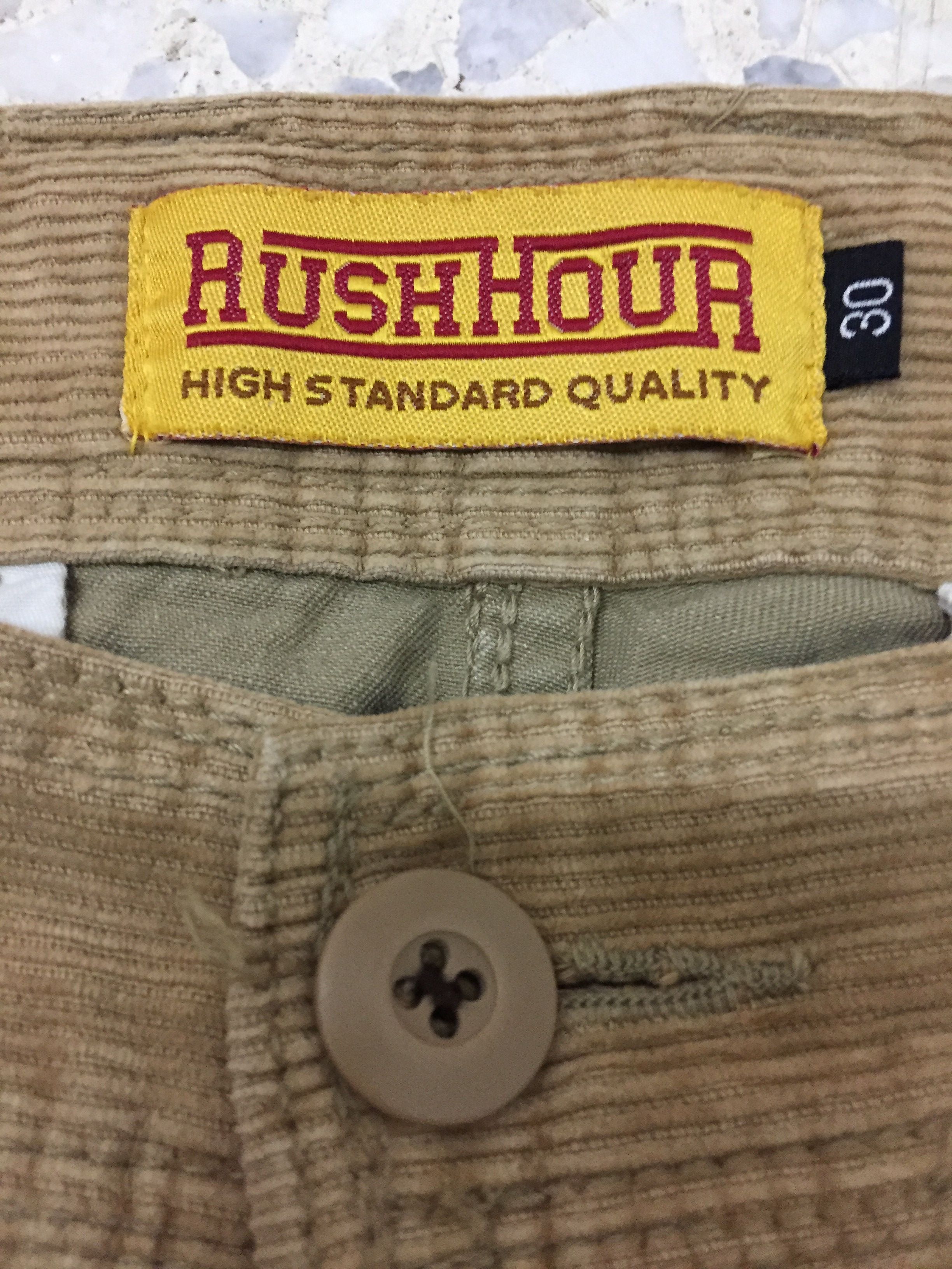 Vintage Japanese brand Rush Hour cargo patch work Size US 31 - 3 Thumbnail