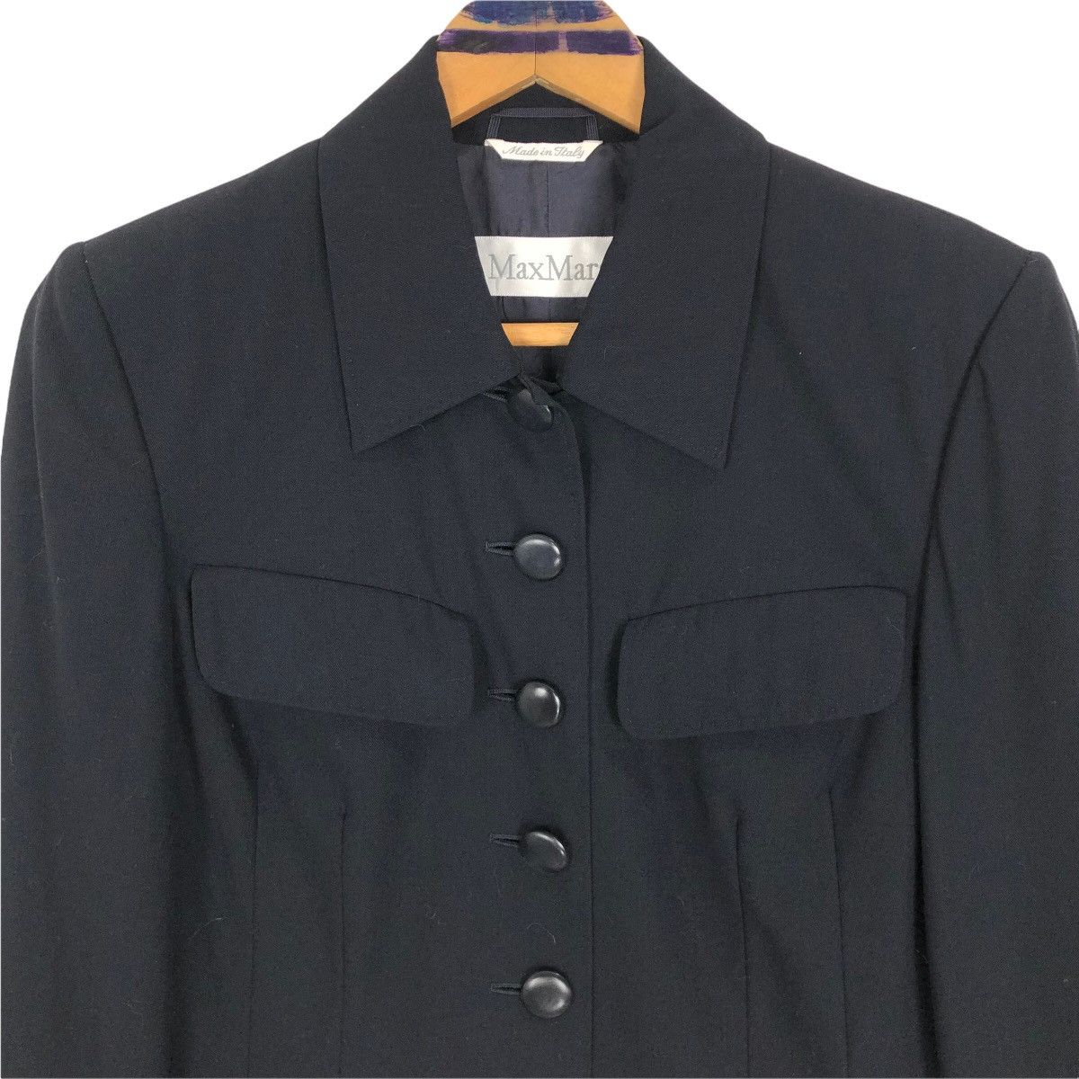 Max Mara Max Mara Wool Short Coat Made In Italy Size S / US 4 / IT 40 - 5 Thumbnail