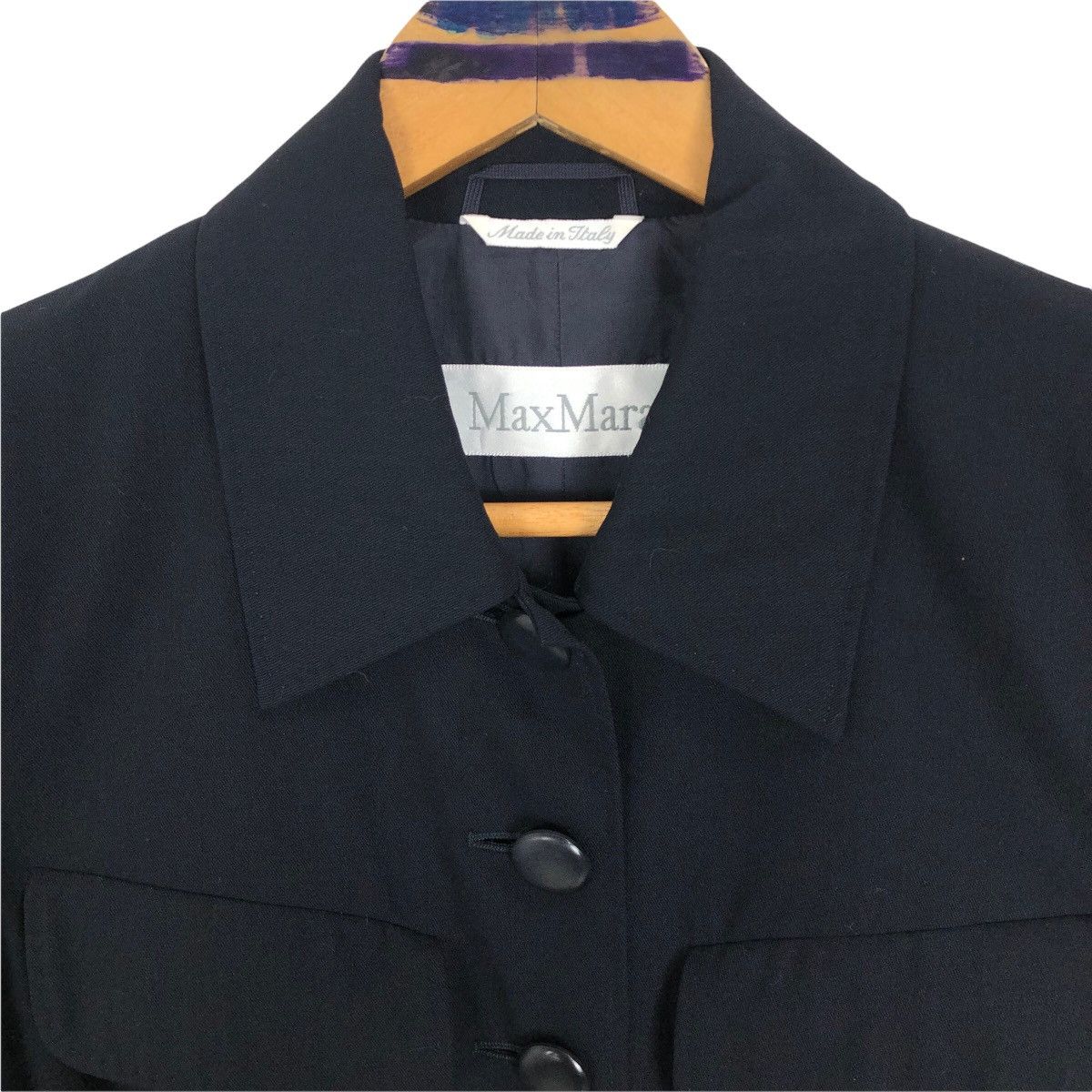 Max Mara Max Mara Wool Short Coat Made In Italy Size S / US 4 / IT 40 - 6 Thumbnail