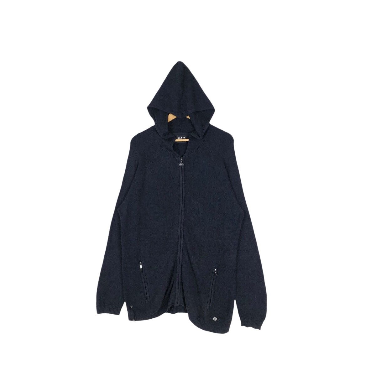 Emporio Armani Emporio Armani EA7 Hoodie Zip Up Sweatshirt Giorgio Armani Size US L / EU 52-54 / 3 - 2 Thumbnail