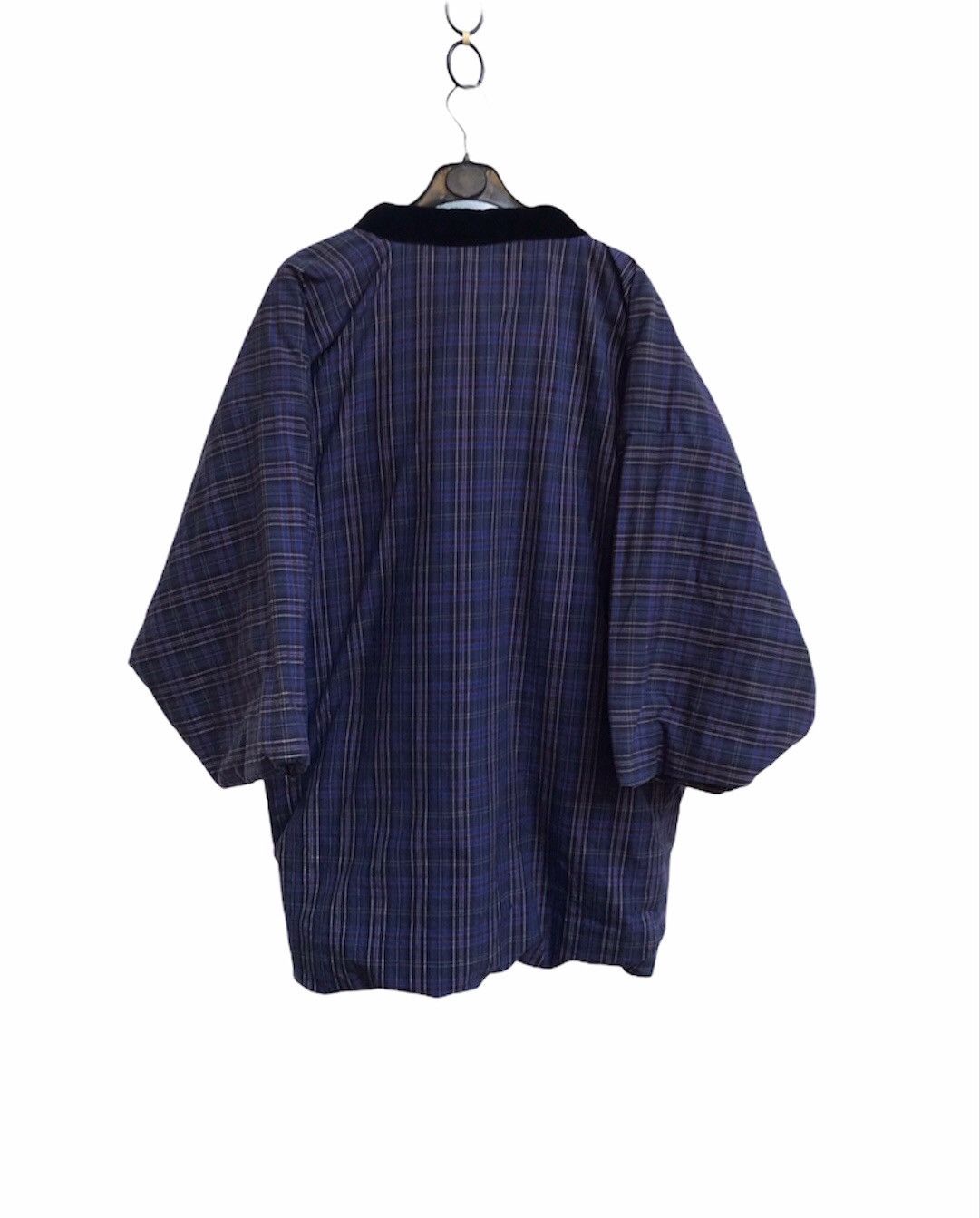 Japanese Brand 🔥Han Ten Flannel Plaid Kimono Size US M / EU 48-50 / 2 - 2 Thumbnail