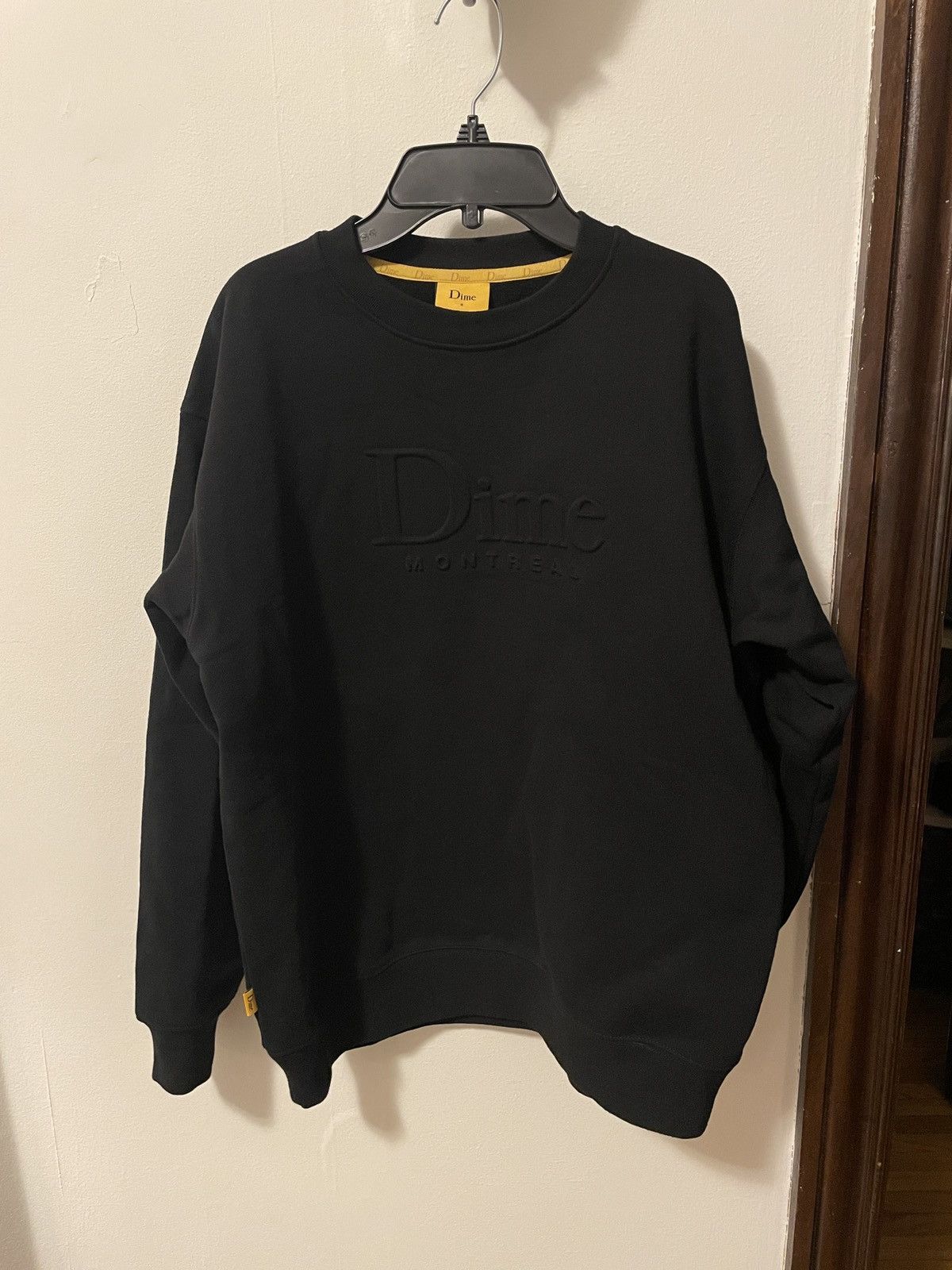 Dime Classic Embossed Crewneck | Grailed