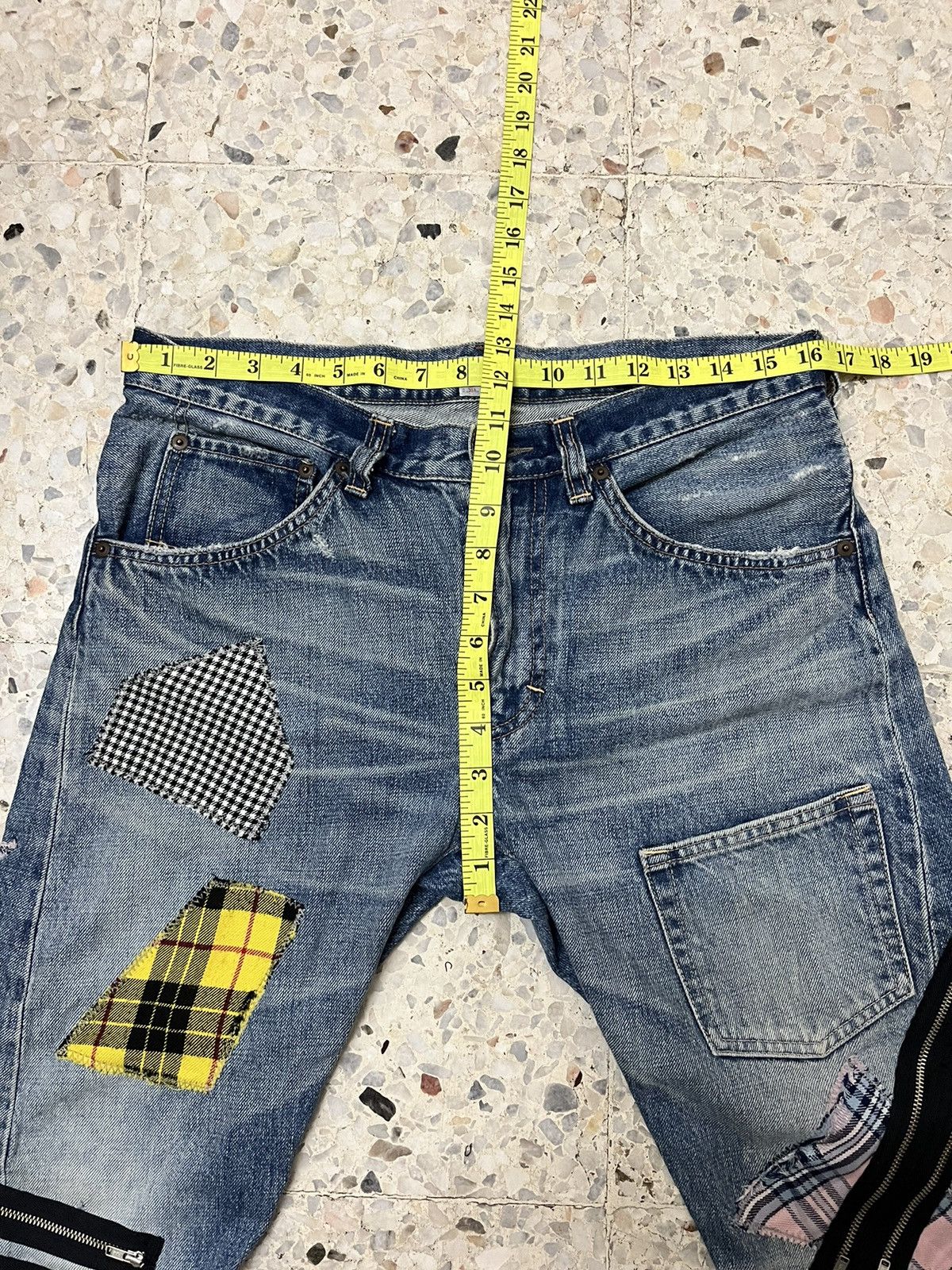 If Six Was Nine Japanese brand RNA punk zipper design Size US 33 - 7 Thumbnail