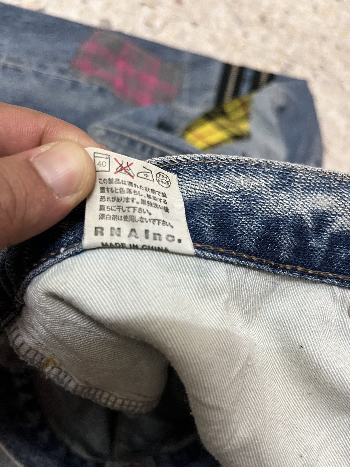 If Six Was Nine Japanese brand RNA punk zipper design Size US 33 - 6 Thumbnail
