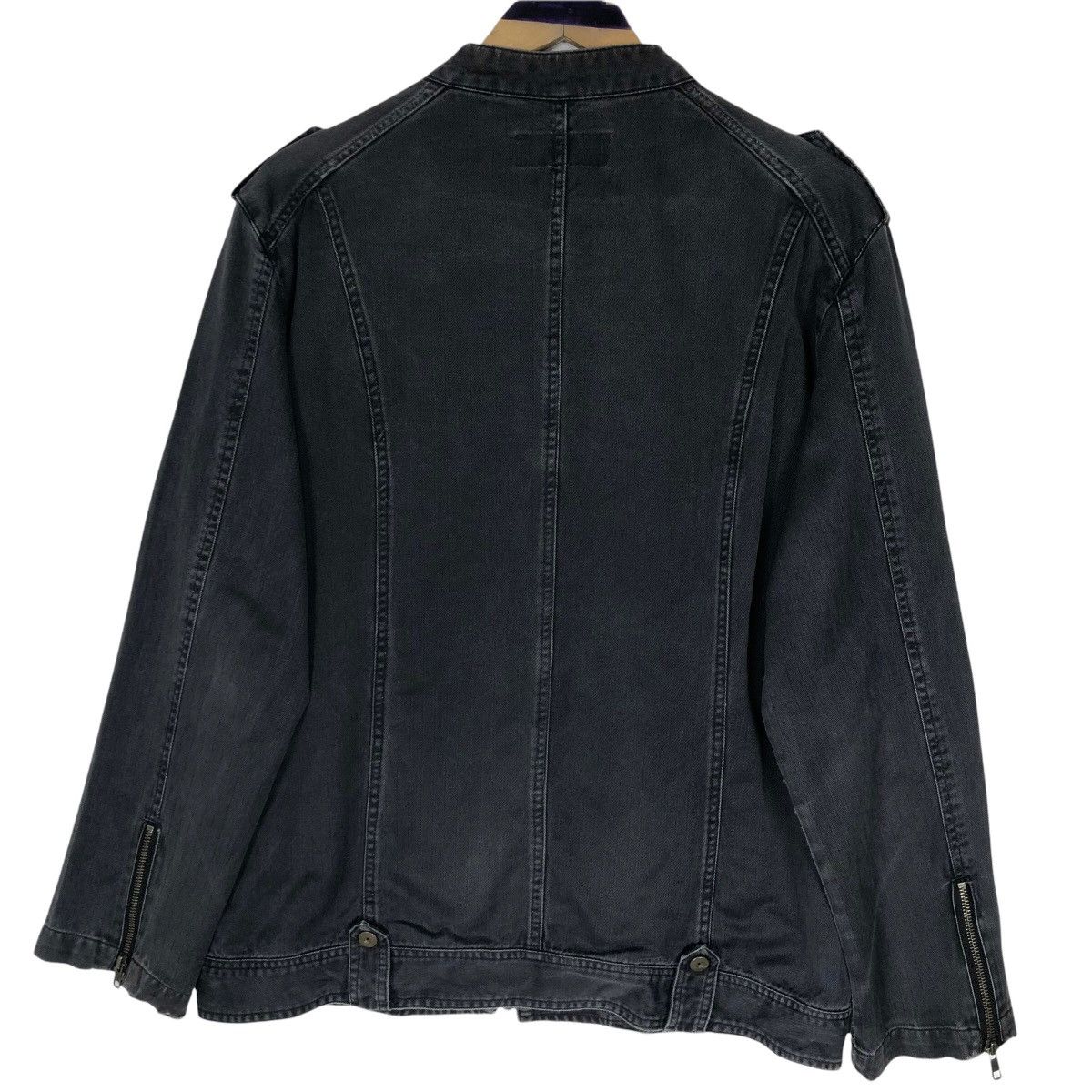 Kansai Yamamoto Vintage Kansai Jeans Denim Rider Jacket Kansai Yamamoto Size US L / EU 52-54 / 3 - 11 Thumbnail