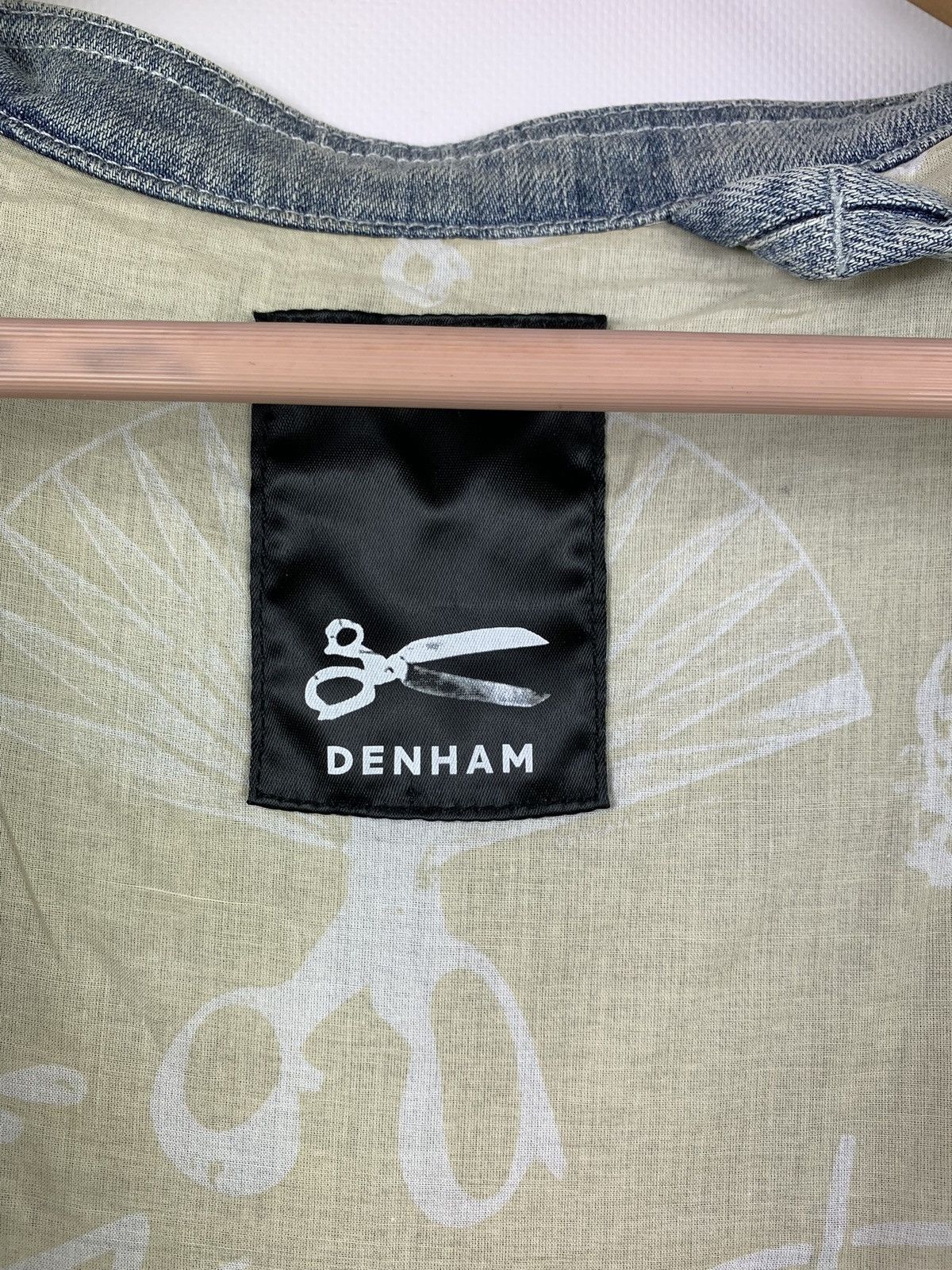 DENHAM × Designer Denham women’s denim biker jacket size M blue Size M / US 6-8 / IT 42-44 - 10 Thumbnail