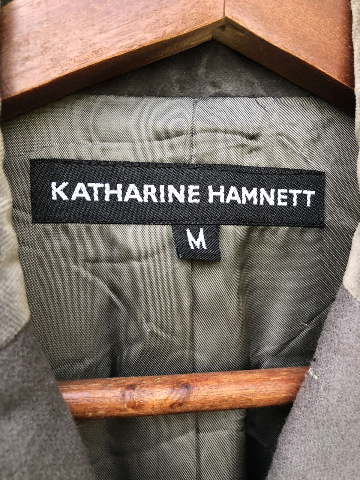 Katharine Hamnett London 🔥Katharine Hamnett London Wool Jacket Size US M / EU 48-50 / 2 - 4 Thumbnail