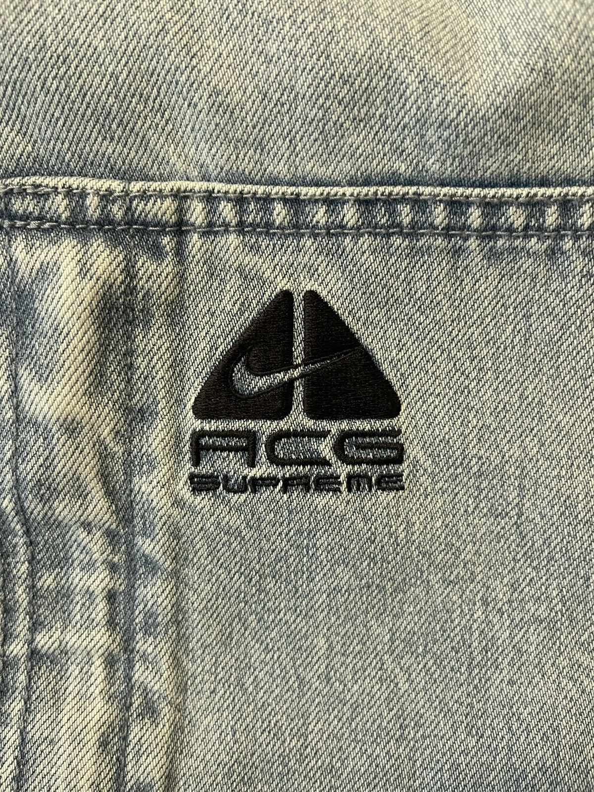 Nike ACG × Supreme Supreme ACG Denim Pullover Size US M / EU 48-50 / 2 - 3 Thumbnail