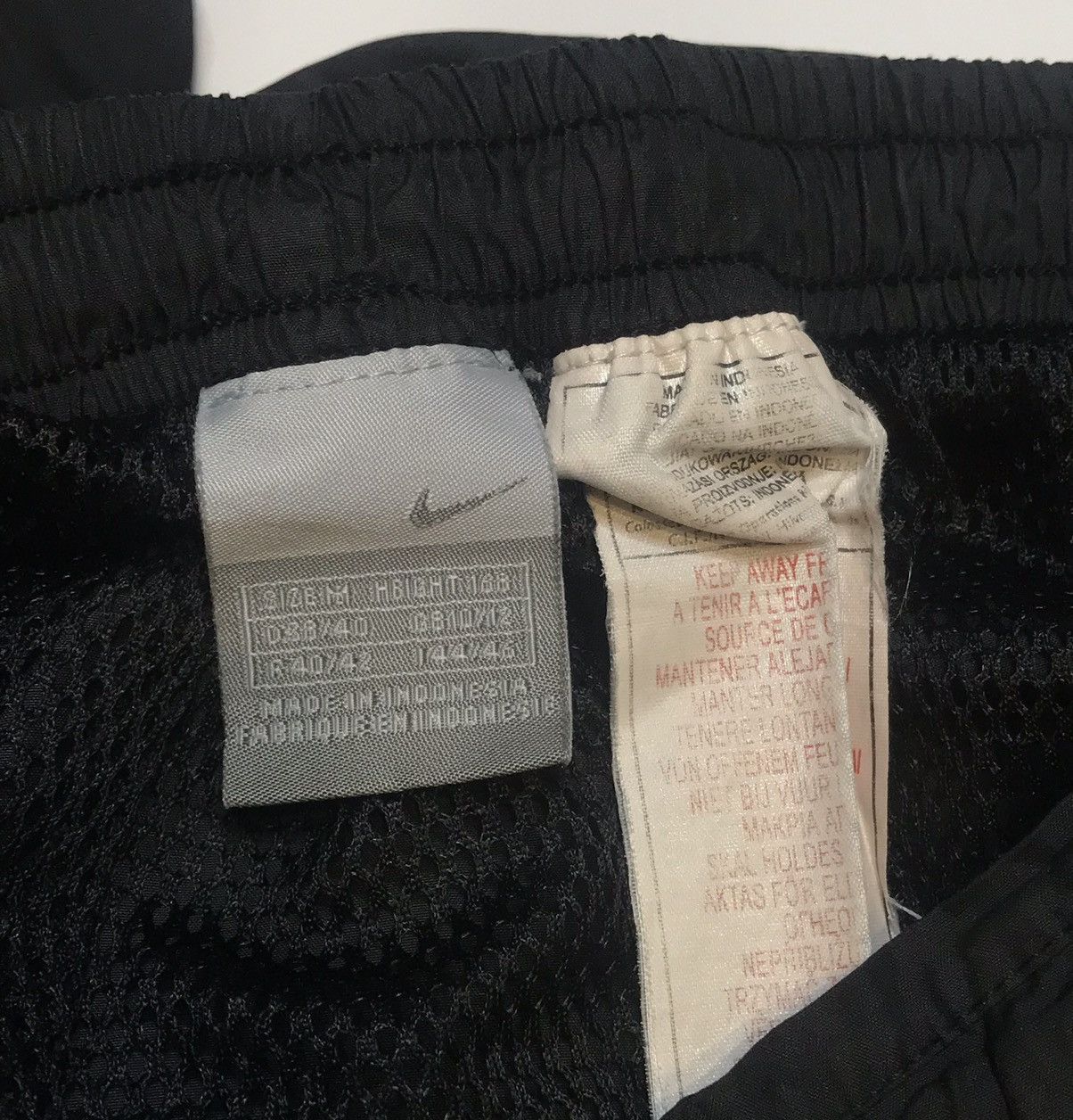 Nike × Vintage Nike Vintage Drill Track Pants Size 32" / US 10 / IT 46 - 10 Thumbnail