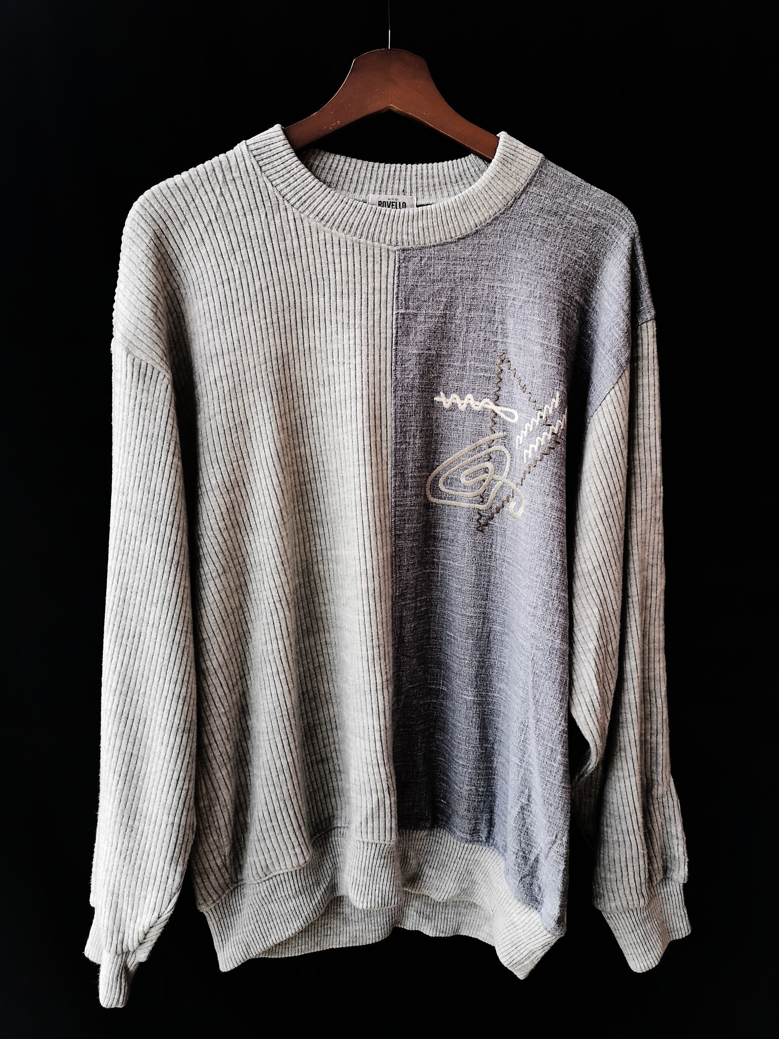 Other Made in Japan Rovello Embroidered Crewneck Sweatshirt Size US L / EU 52-54 / 3 - 1 Thumbnail