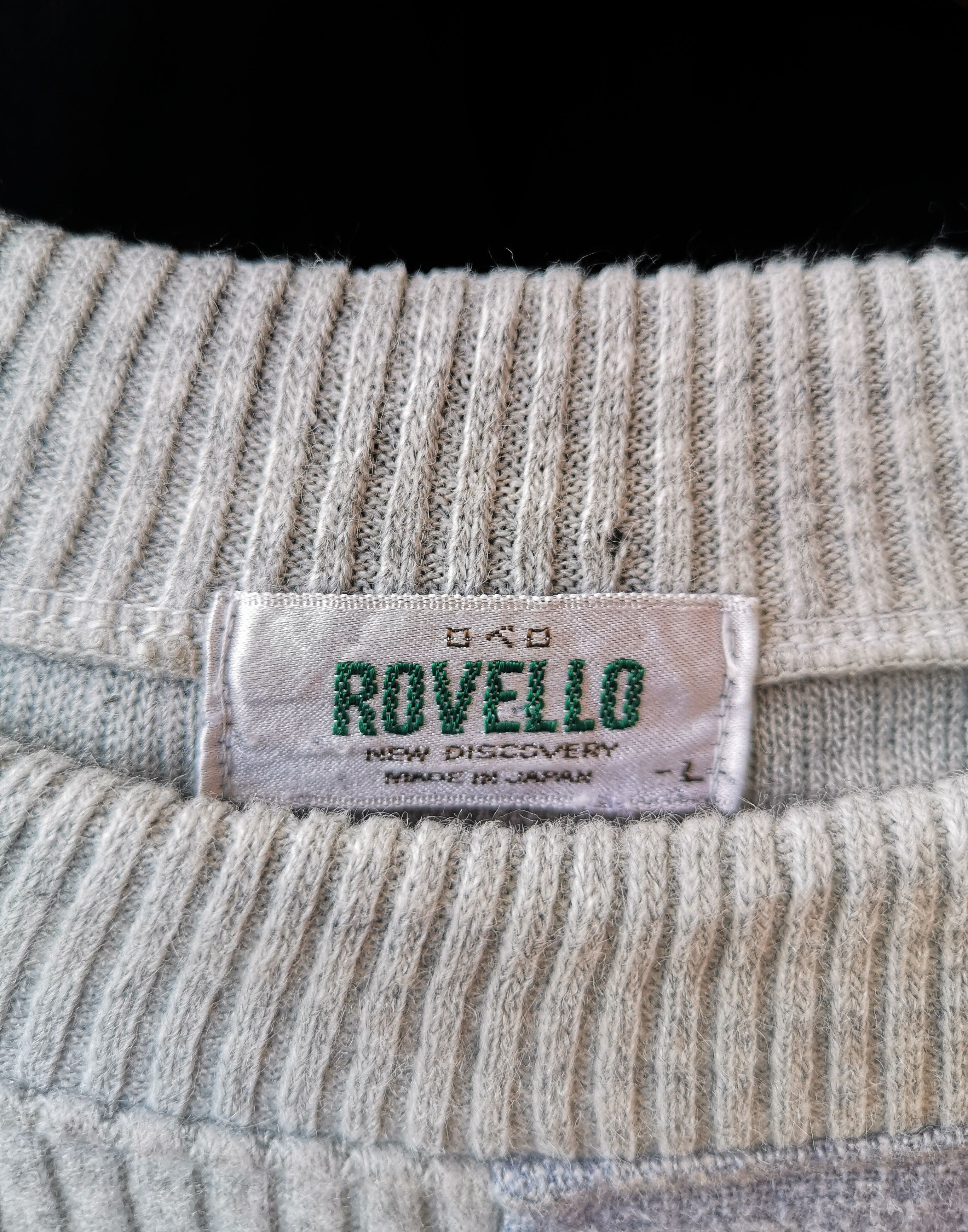 Other Made in Japan Rovello Embroidered Crewneck Sweatshirt Size US L / EU 52-54 / 3 - 4 Thumbnail