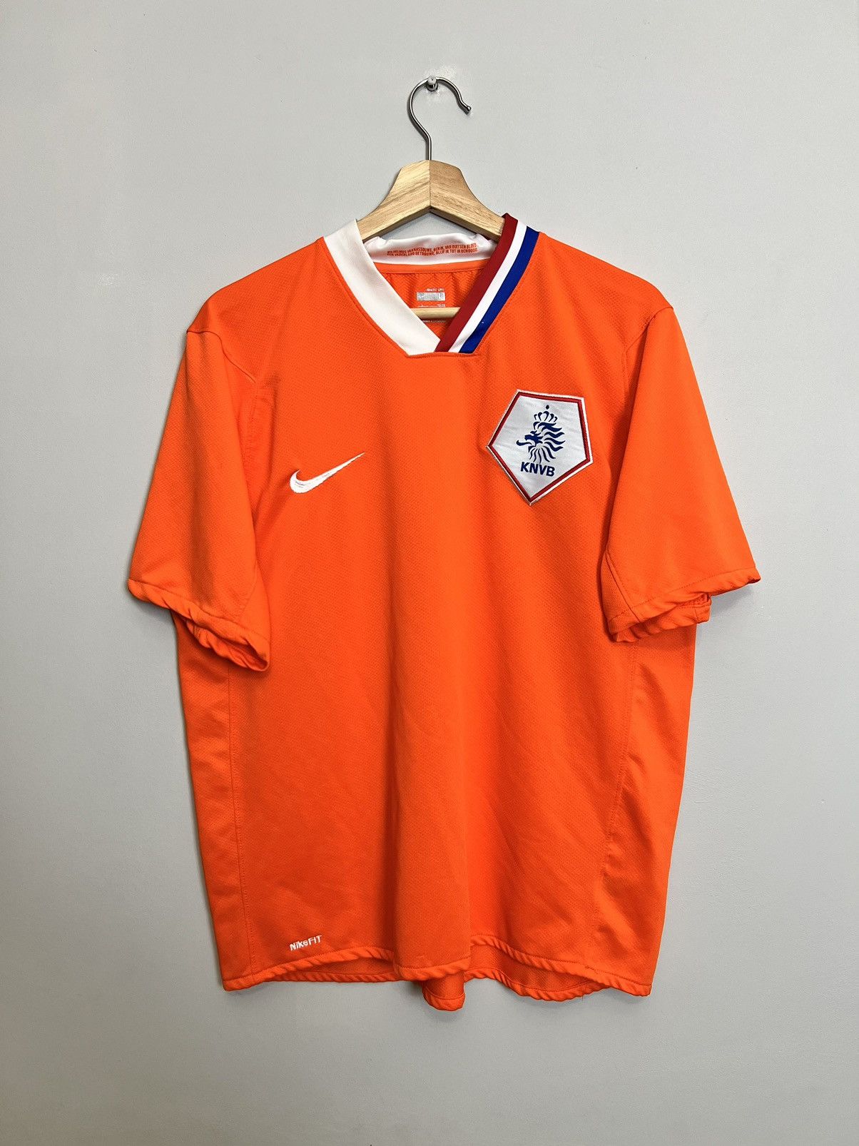 Nike Rare Vintage Nike Netherlands Y2K L Jersey Soccer Kit 00s Size US L / EU 52-54 / 3 - 1 Thumbnail