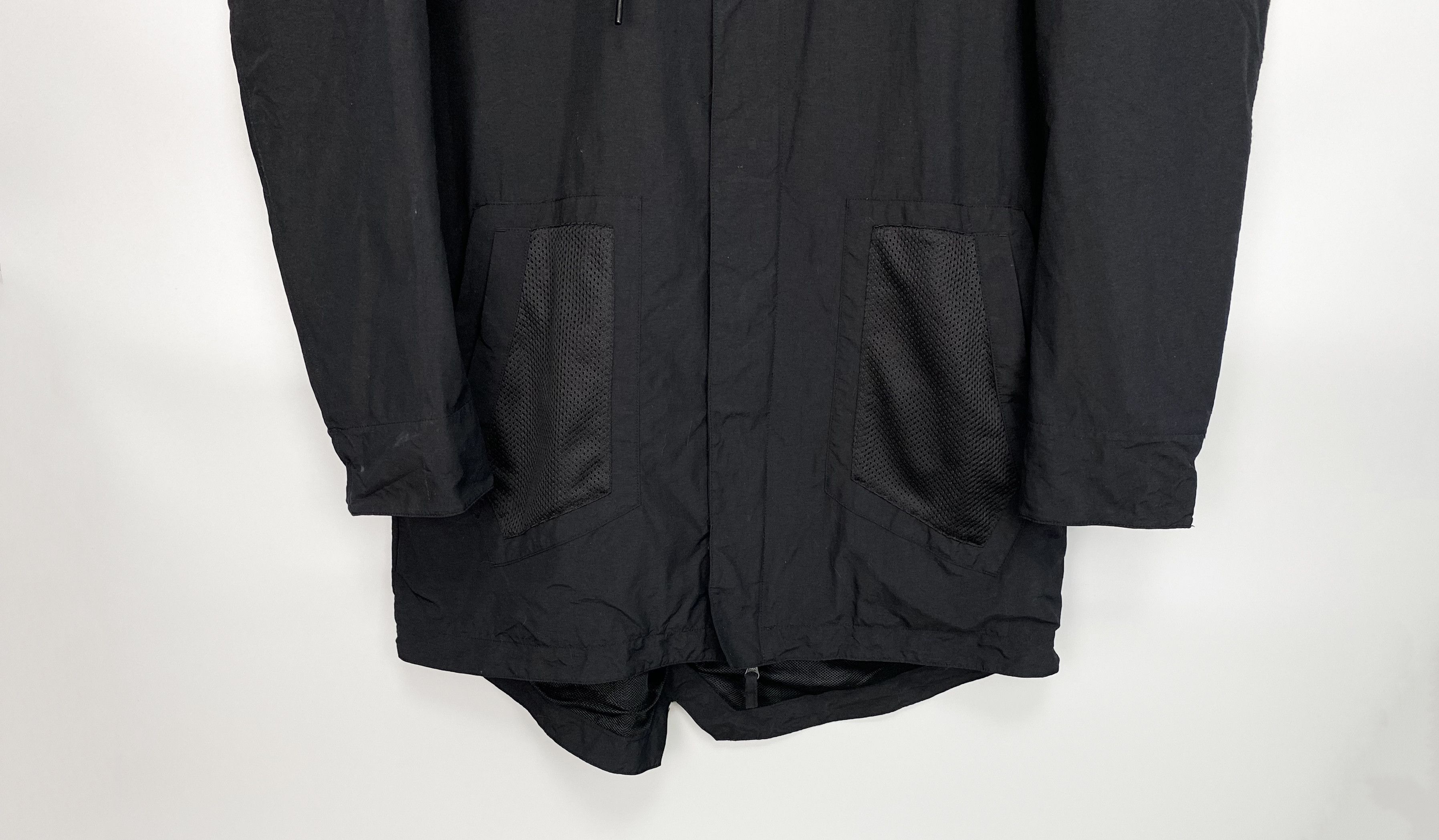 Adidas Adidas BLK/WVN Fishtail Black Parka Size US L / EU 52-54 / 3 - 7 Thumbnail