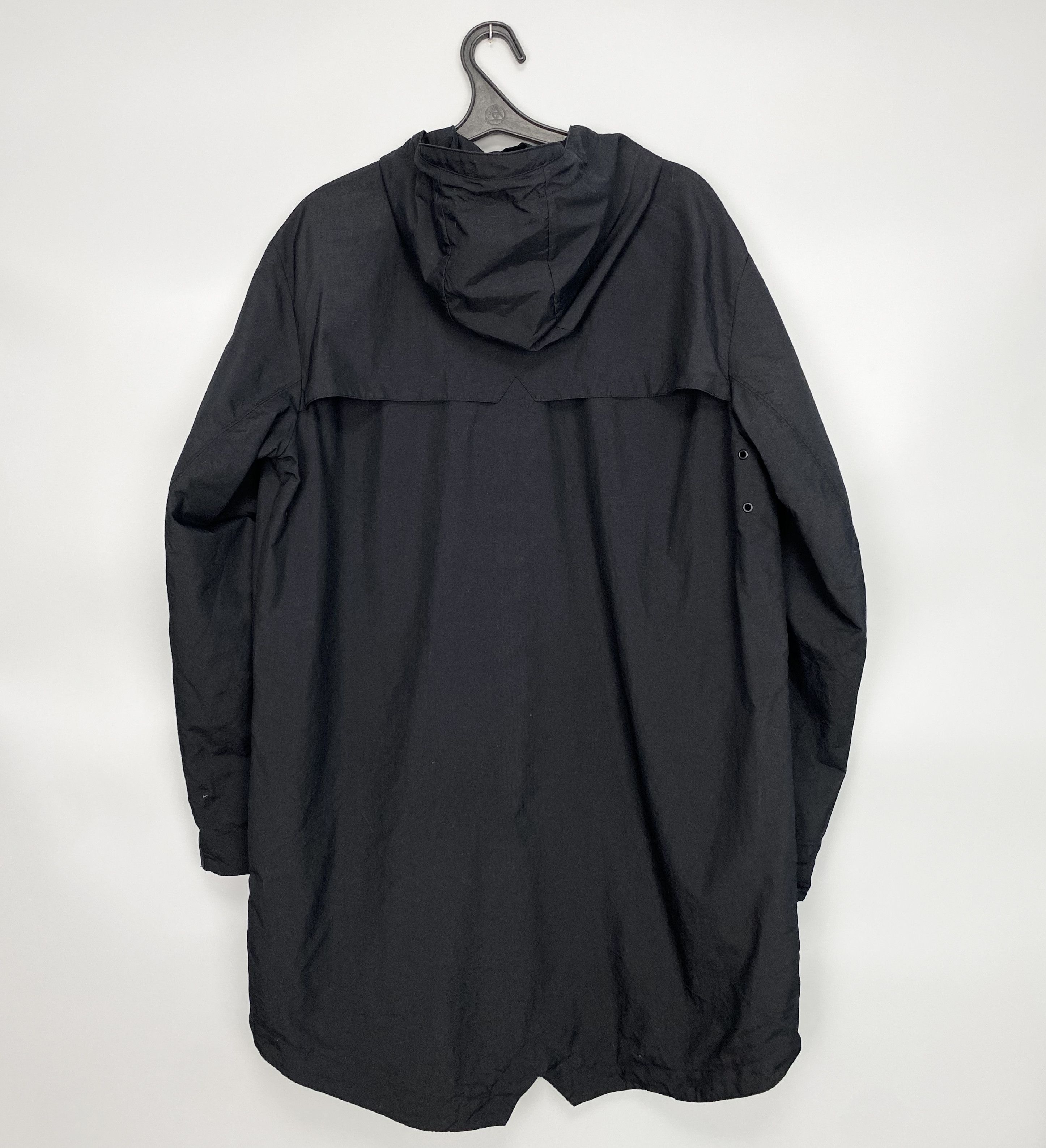 Adidas Adidas BLK/WVN Fishtail Black Parka Size US L / EU 52-54 / 3 - 9 Thumbnail