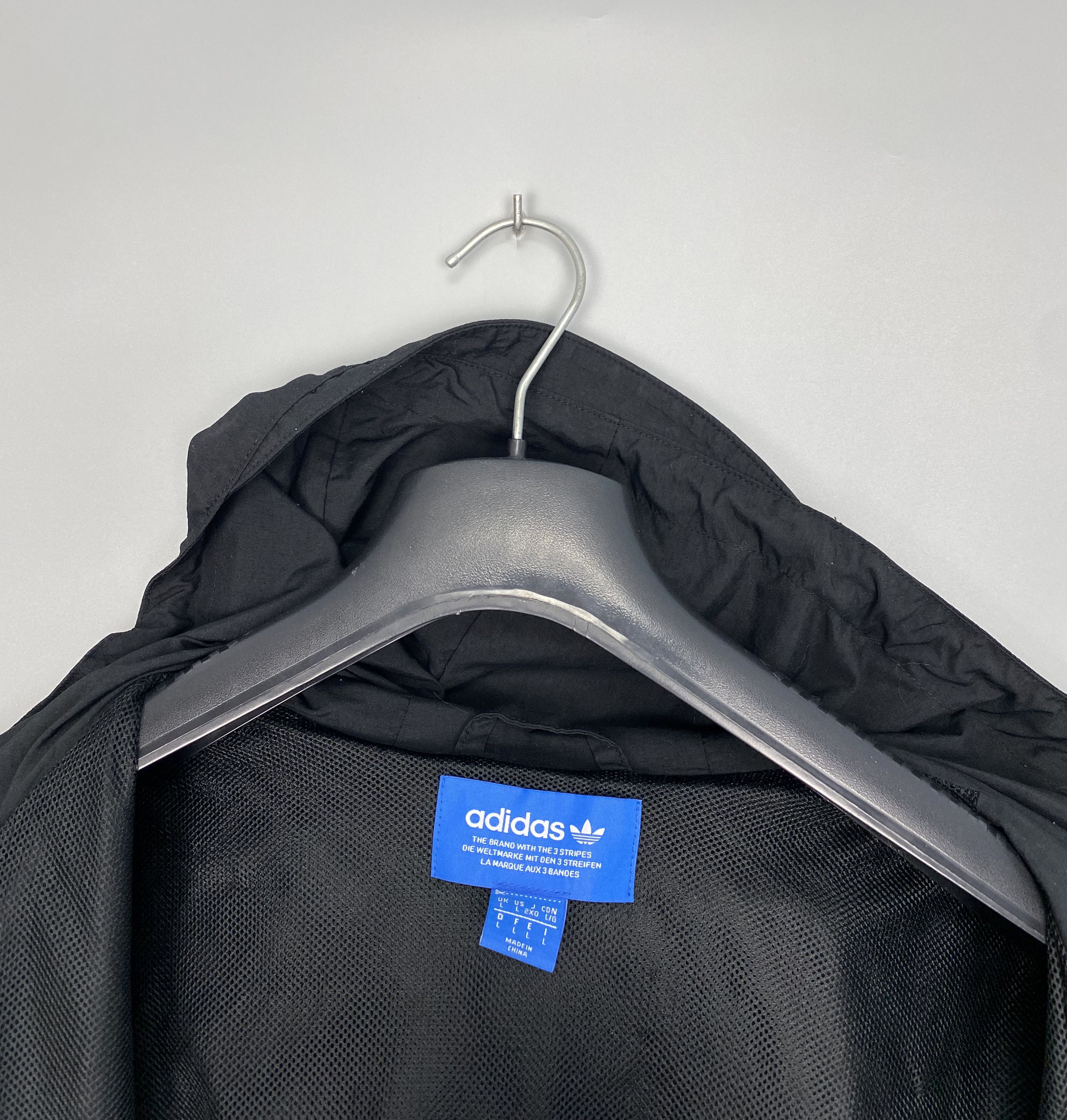 Adidas Adidas BLK/WVN Fishtail Black Parka Size US L / EU 52-54 / 3 - 12 Thumbnail
