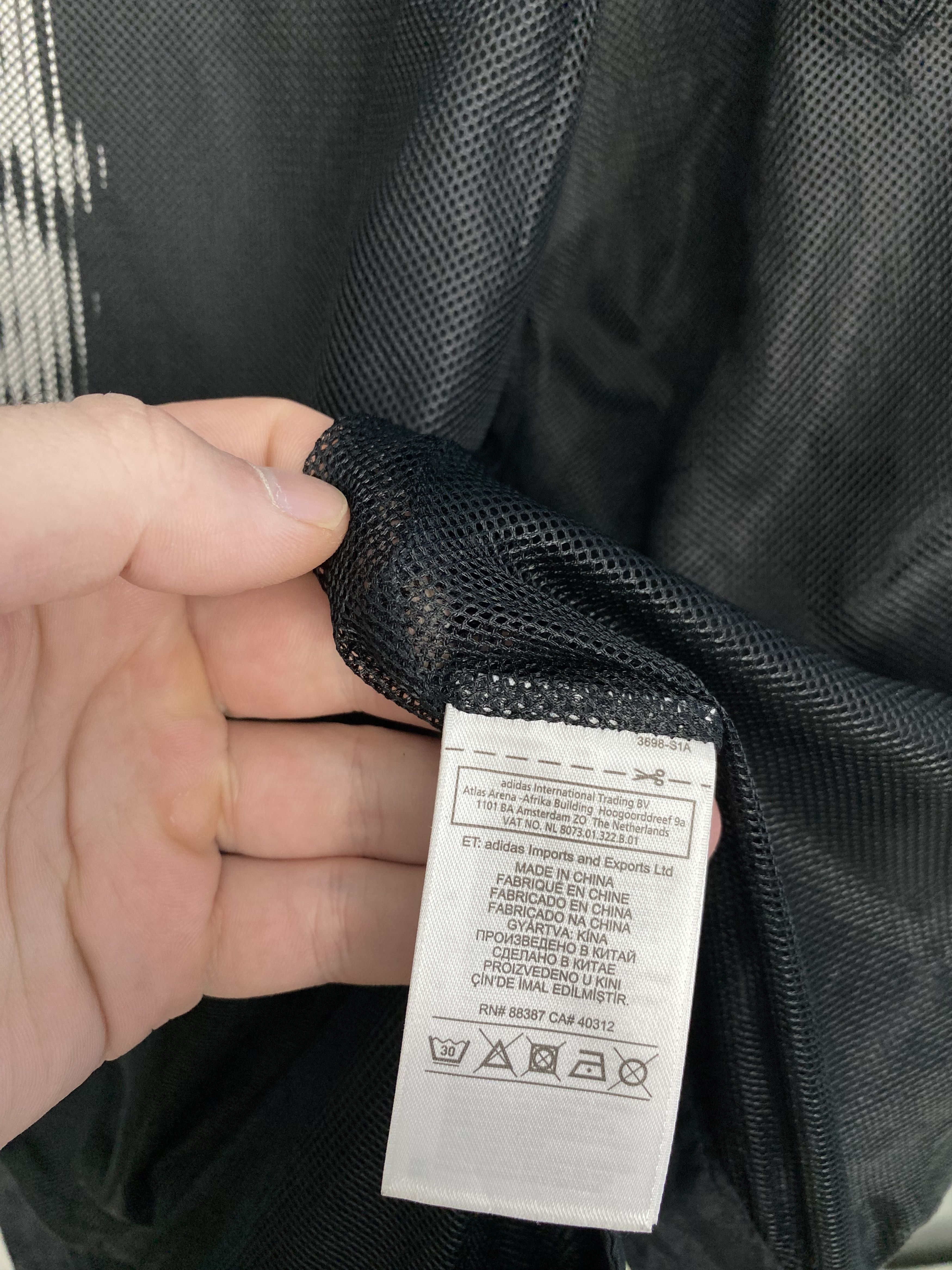 Adidas Adidas BLK/WVN Fishtail Black Parka Size US L / EU 52-54 / 3 - 14 Thumbnail