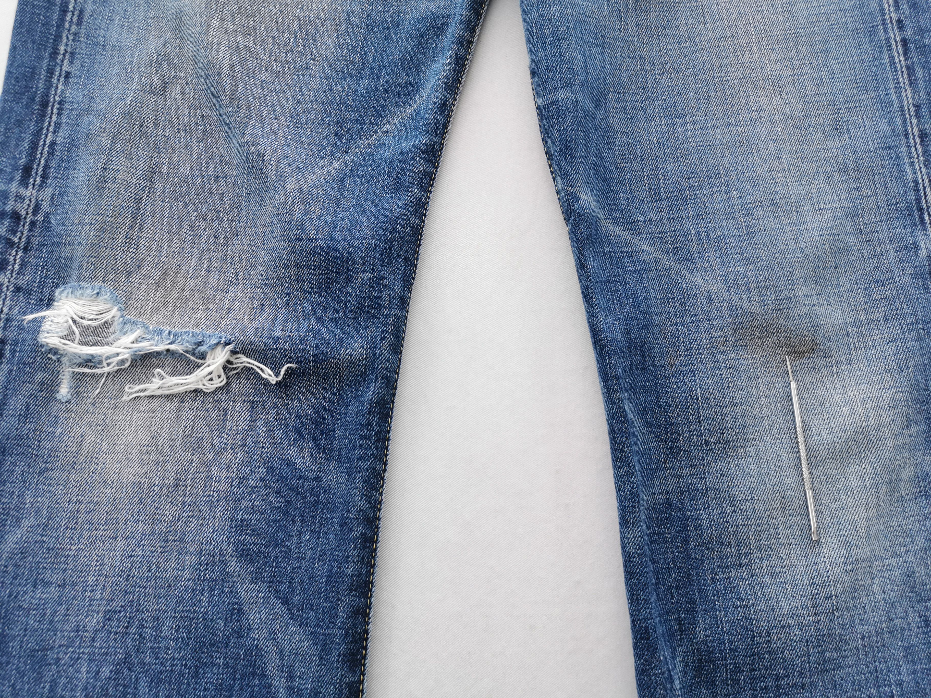 Levi's Distressed Vintage Levis 501 Selvedge Denim Made In Japan Size US 30 / EU 46 - 8 Thumbnail