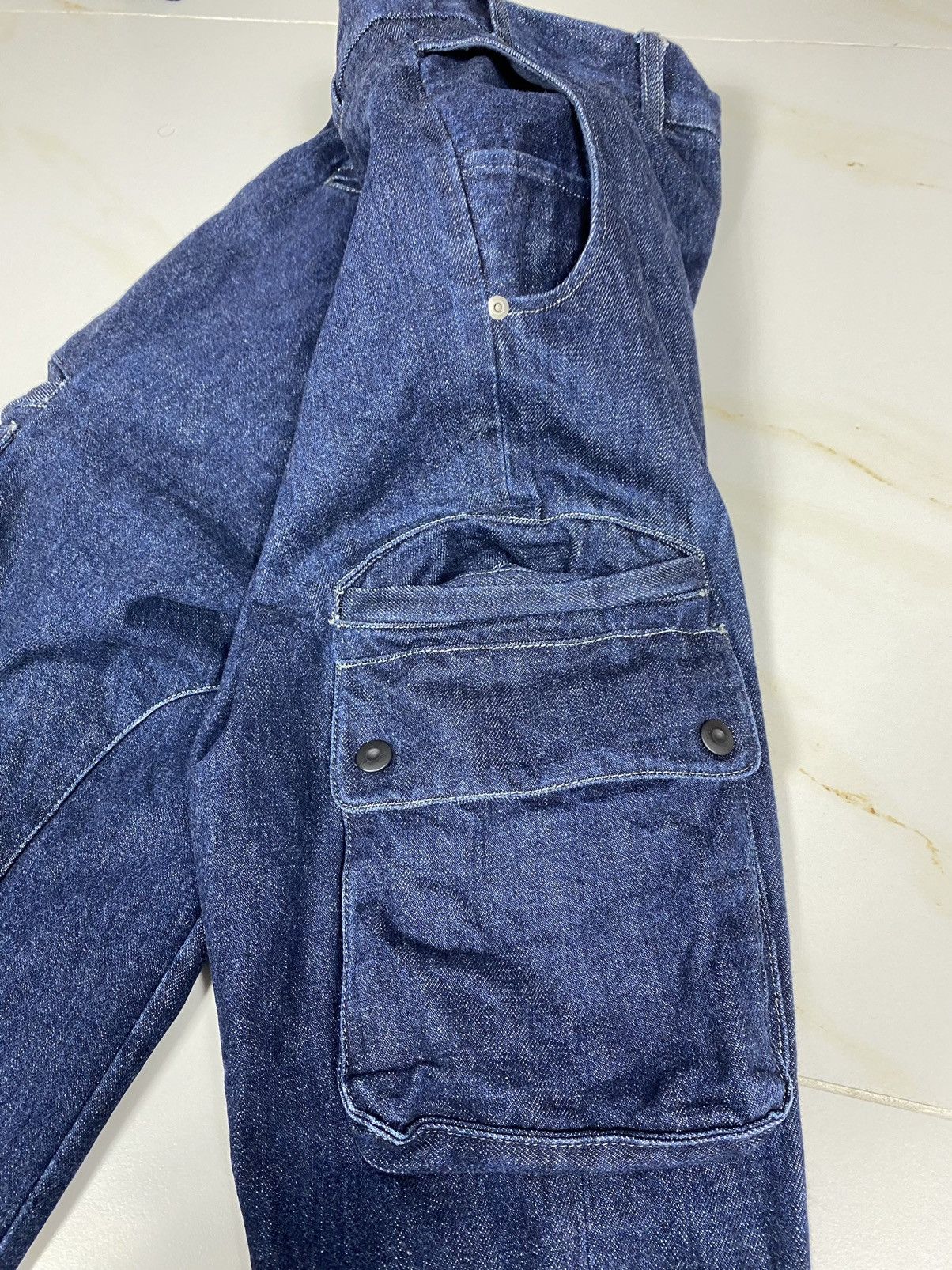 Hysteric Glamour Japanese Brand Diffeducation Denim Cargo Pants