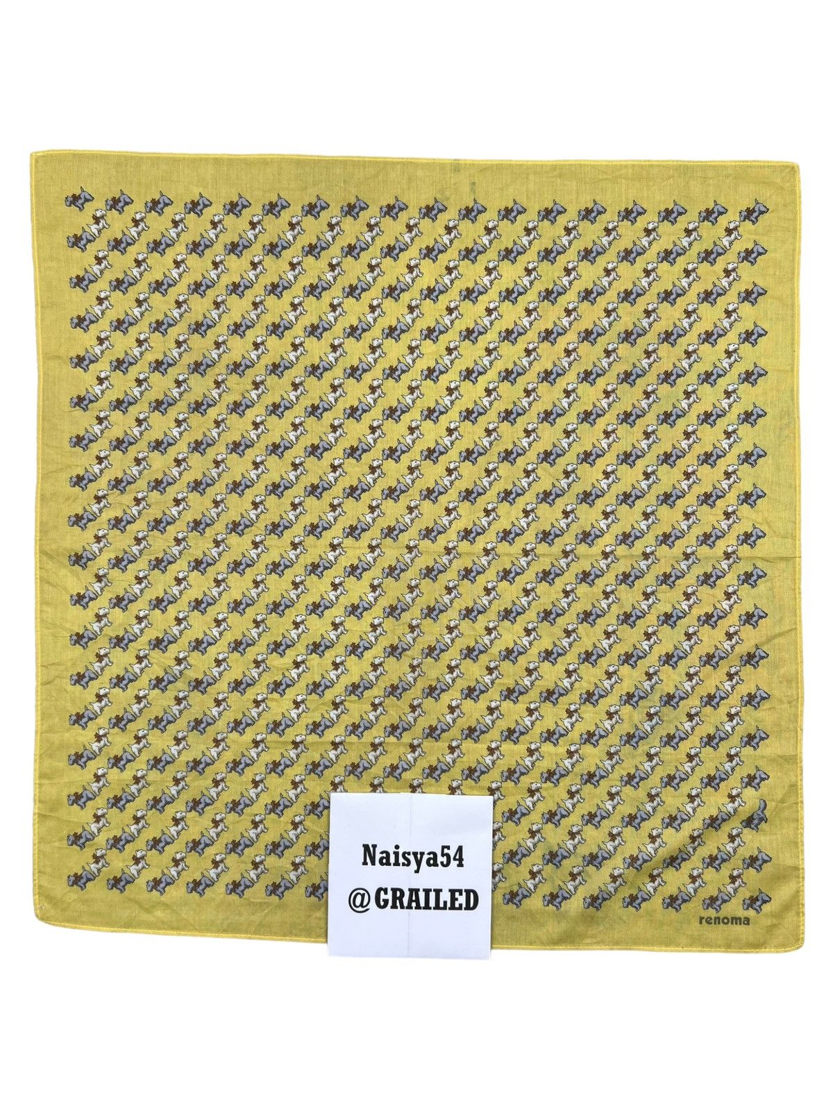 Renoma Renoma Handkerchief Neckerchief Bandana Pocketsquare Size ONE SIZE - 6 Thumbnail