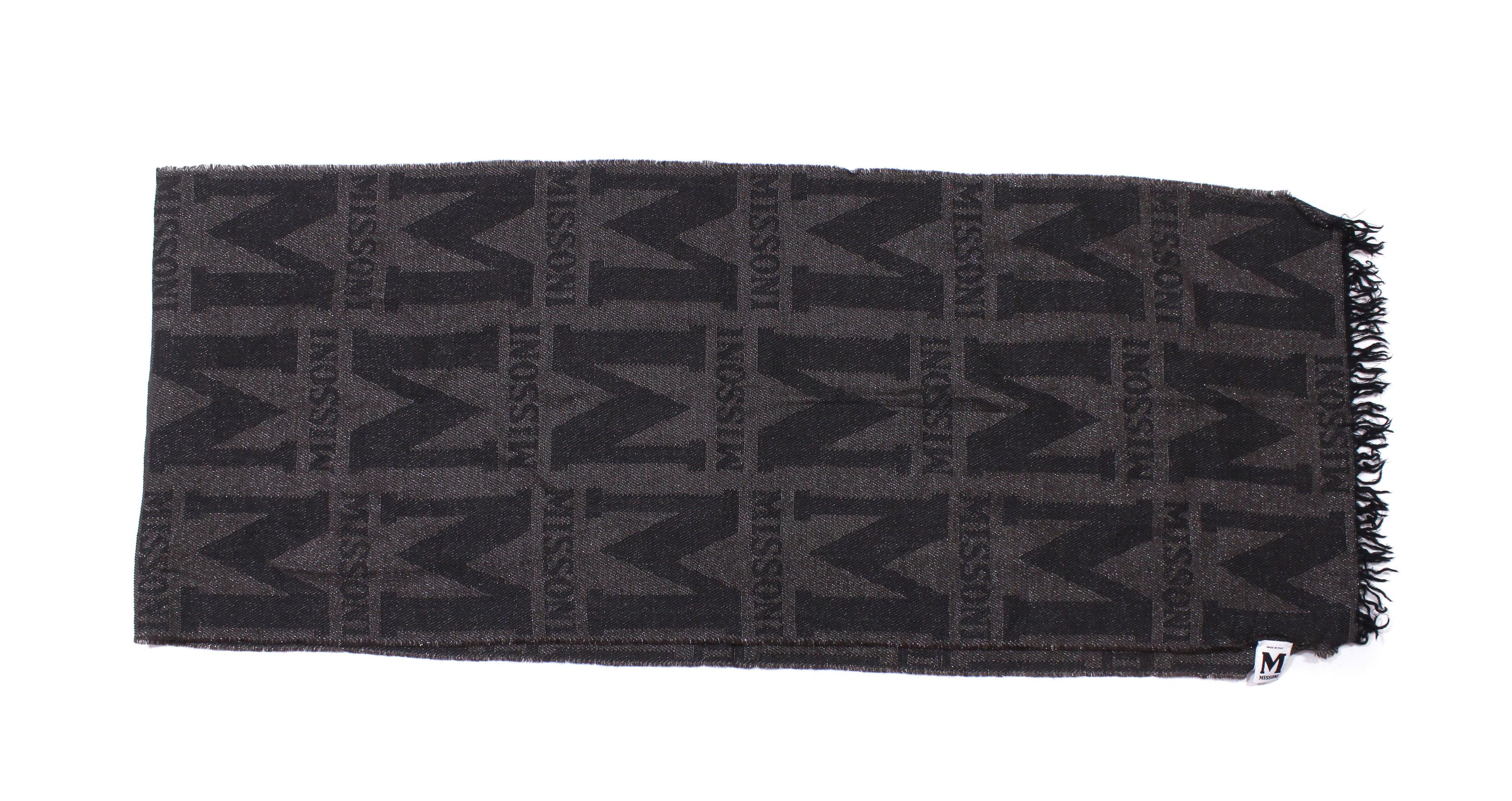 Missoni Monogram Wool Scarf Size ONE SIZE - 4 Thumbnail