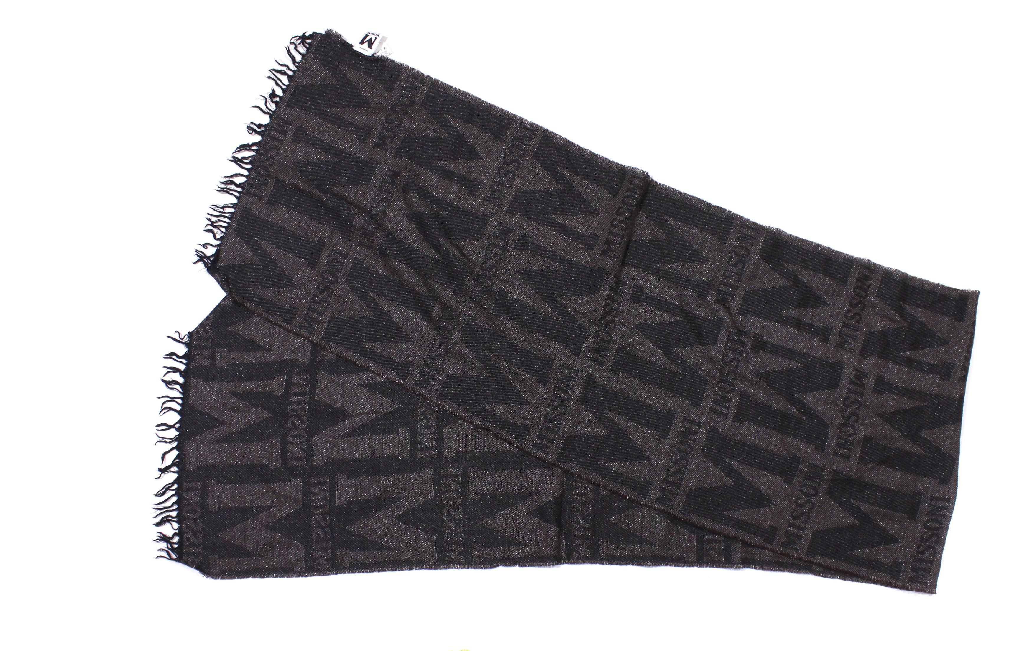 Missoni Monogram Wool Scarf Size ONE SIZE - 2 Thumbnail