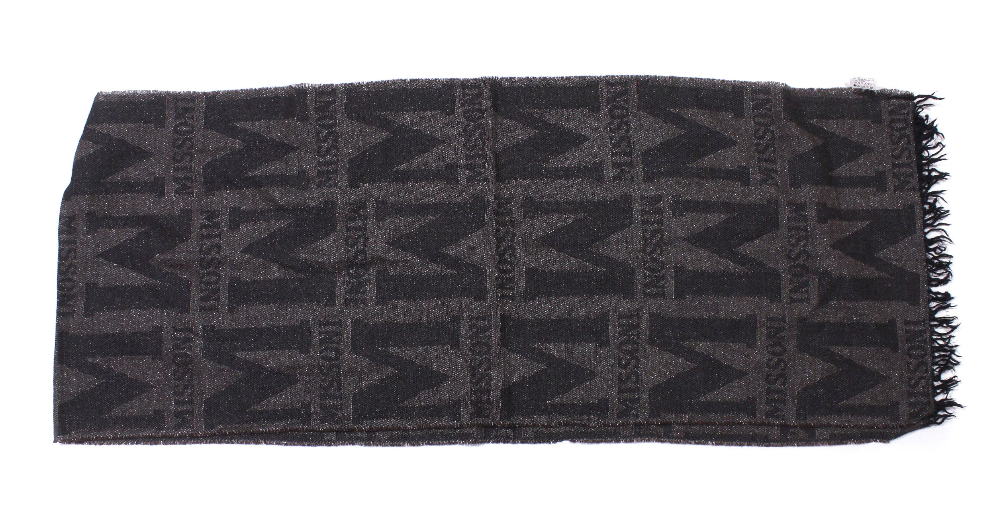 Missoni Monogram Wool Scarf Size ONE SIZE - 3 Thumbnail