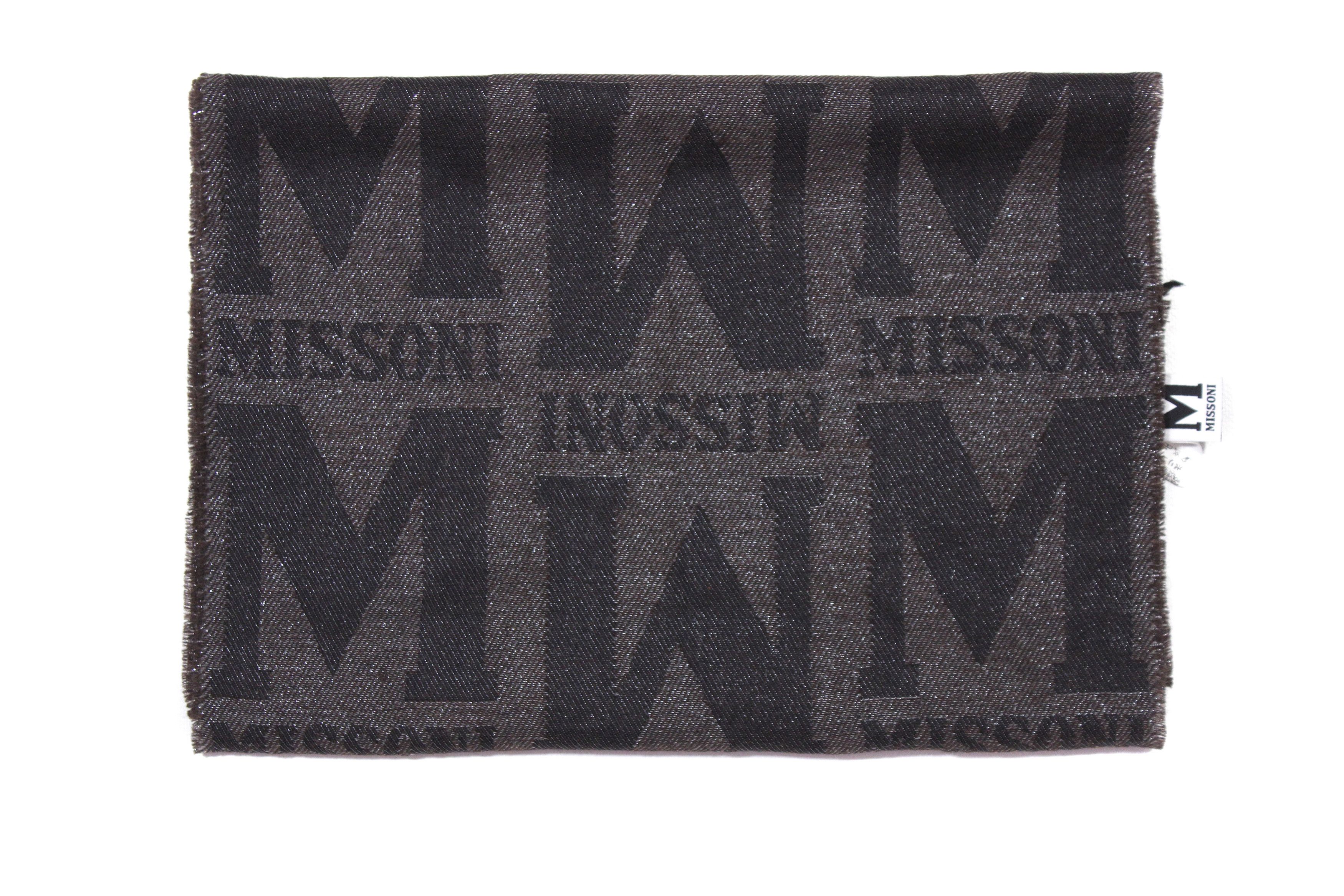 Missoni Monogram Wool Scarf Size ONE SIZE - 1 Thumbnail