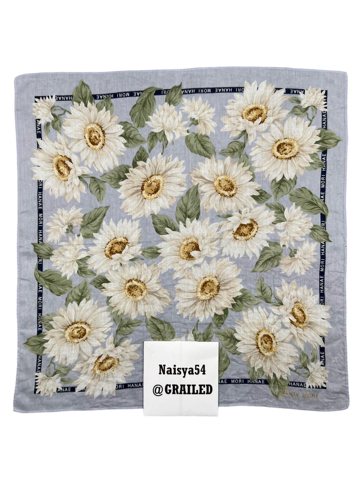 Hanae Mori Hanae Mori Handkerchief Neckerchief Bandana Pocketsquare Size ONE SIZE - 6 Thumbnail