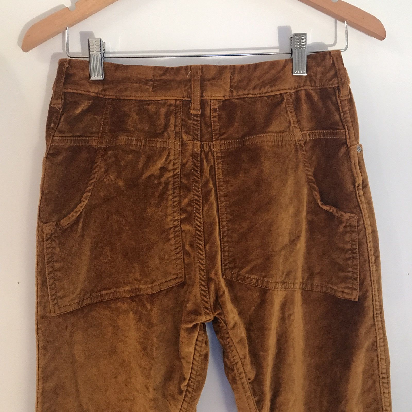 Eckhaus Latta Gold Velour Pants Size US 28 / EU 44 - 4 Thumbnail